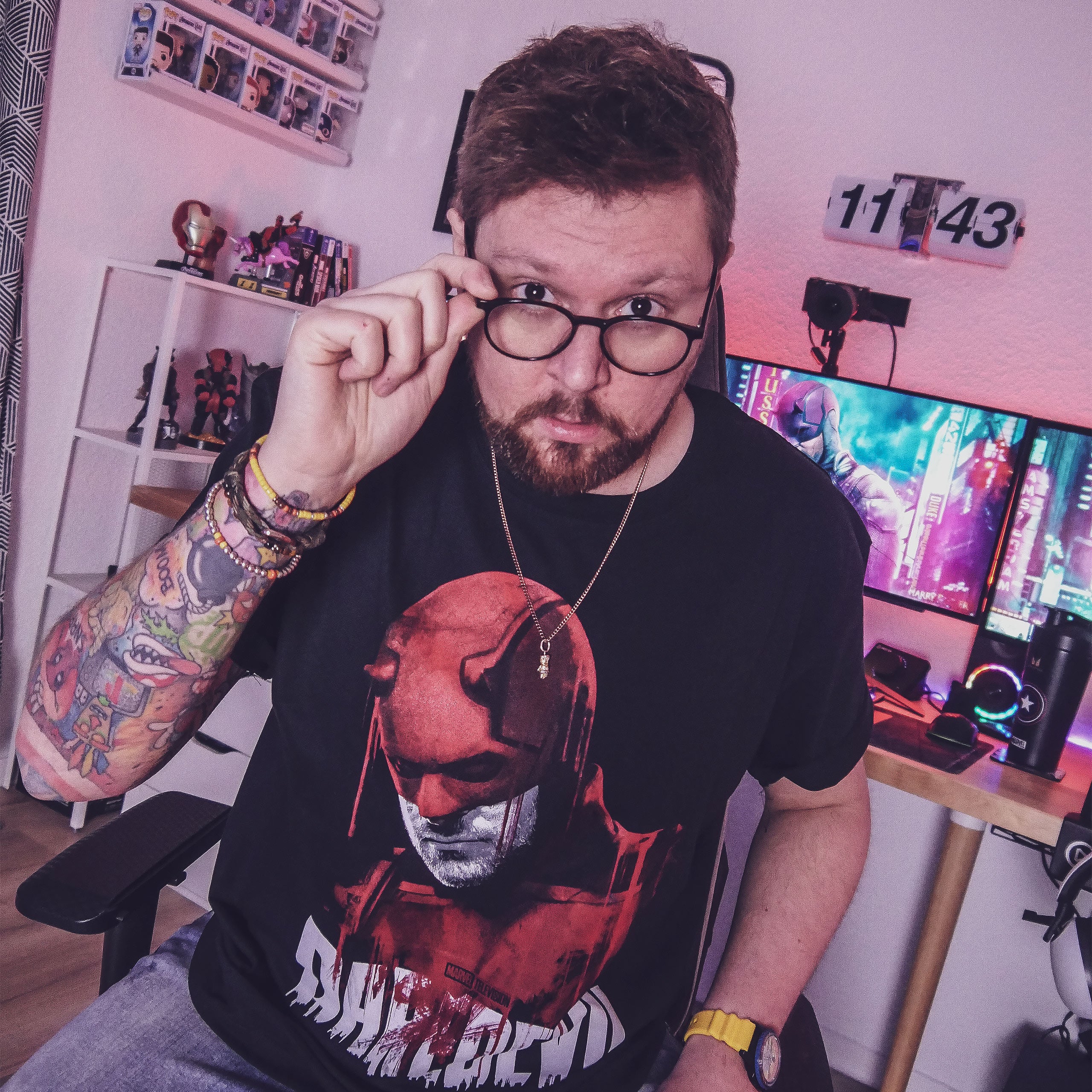 Zdjęcie produktu Daredevil - Blood T-shirt czarny