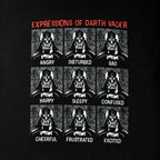 Zdjęcie produktu Star Wars - Vader Expressions czarny T-shirt
