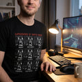 Zdjęcie produktu Star Wars - Vader Expressions czarny T-shirt