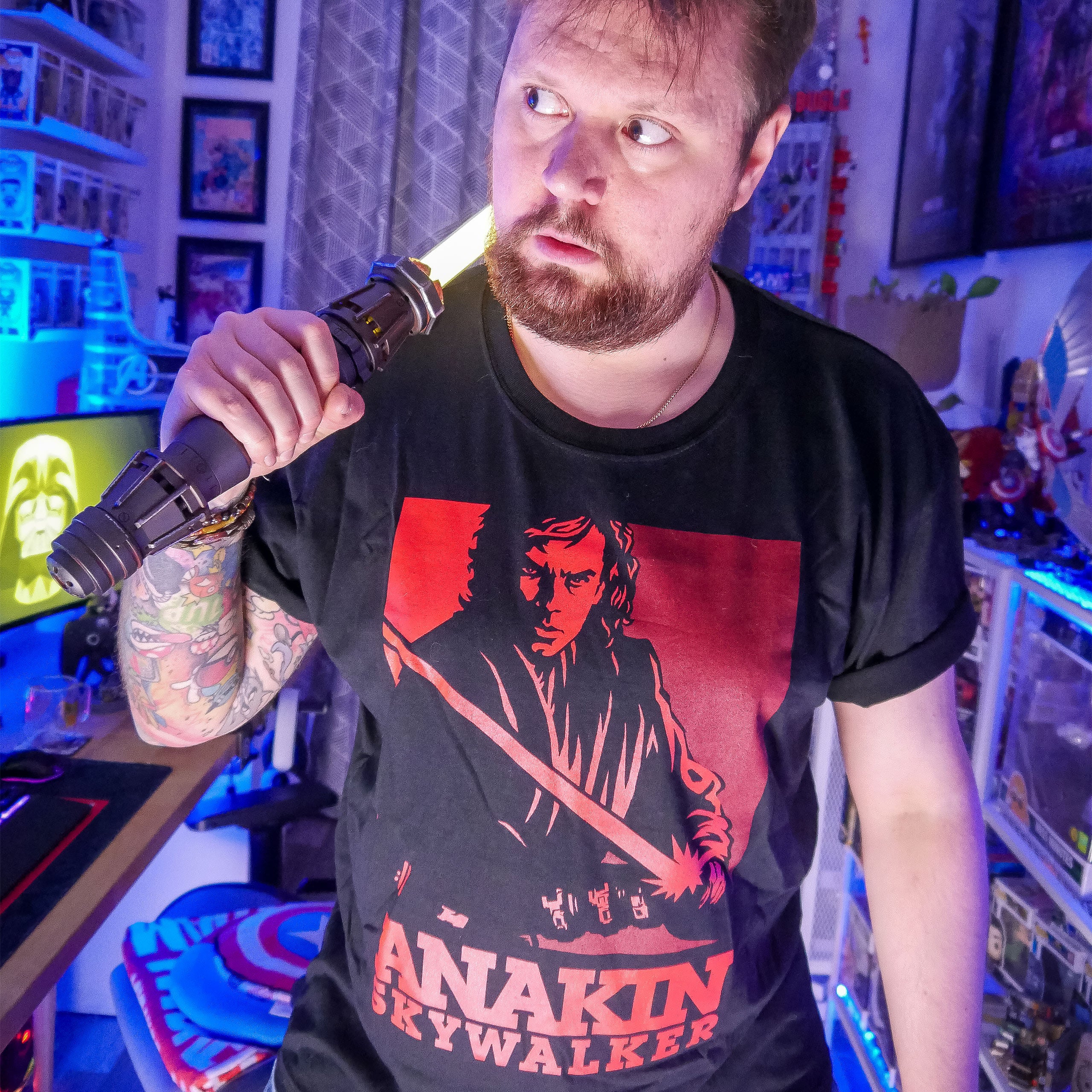 Zdjęcie produktu Star Wars - Koszulka Anakin Legends czarna