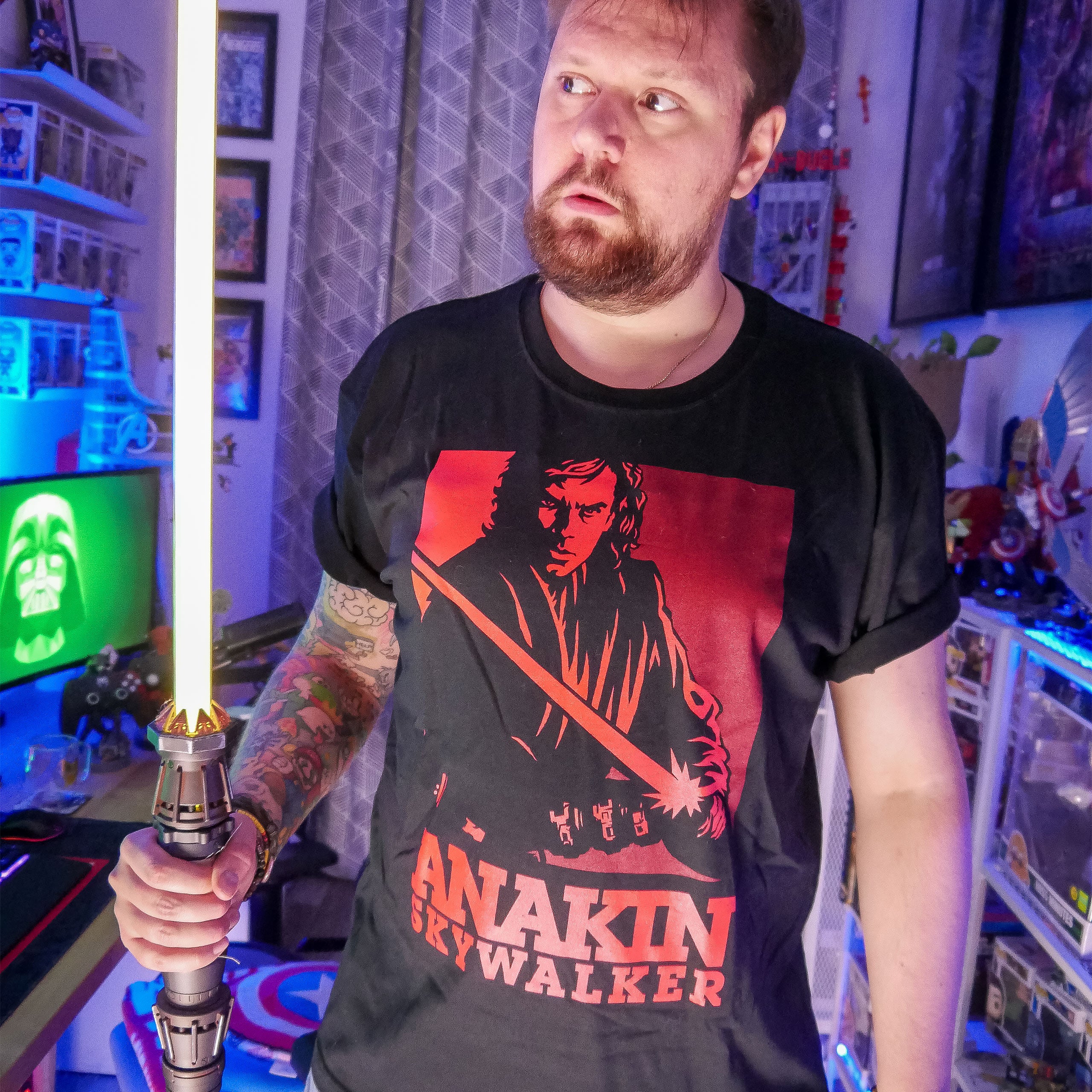 Zdjęcie produktu Star Wars - Koszulka Anakin Legends czarna