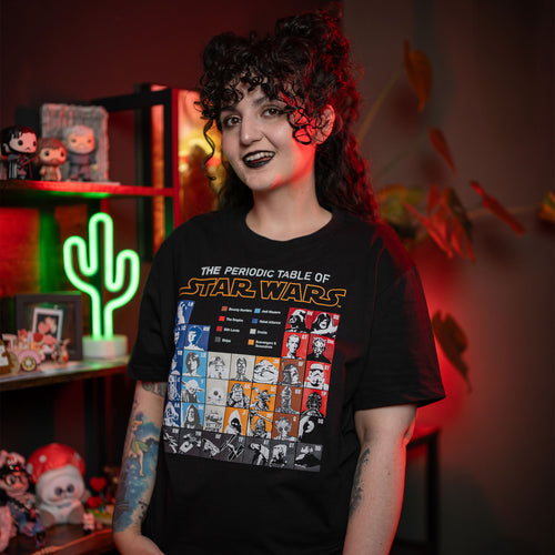 Zdjęcie produktu Star Wars - Koszulka Układ Okresowy czarna