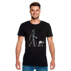 Zdjęcie produktu Star Wars - Darth Vader Dog Walker T-shirt czarny