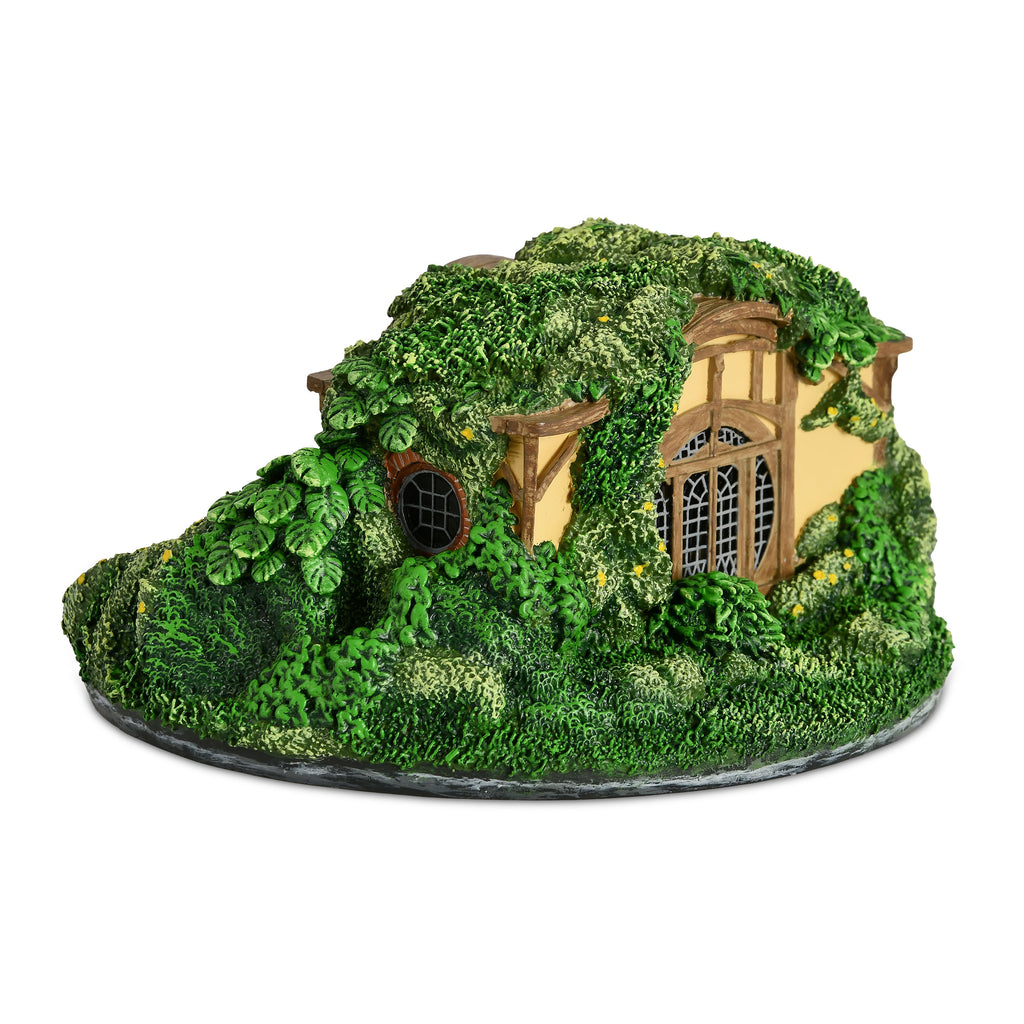 Zdjęcie produktu Władca Pierścieni - Świecznik na podgrzewacze diorama Nory Hobbita (Shire)