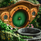 Zdjęcie produktu Władca Pierścieni - Świecznik na podgrzewacze diorama Nory Hobbita (Shire)