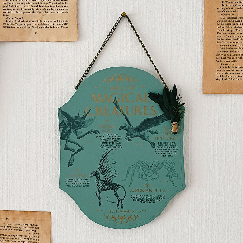 Zdjęcie produktu Harry Potter - Zielarstwo Magiczne Stworzenia Obraz na Drewnie