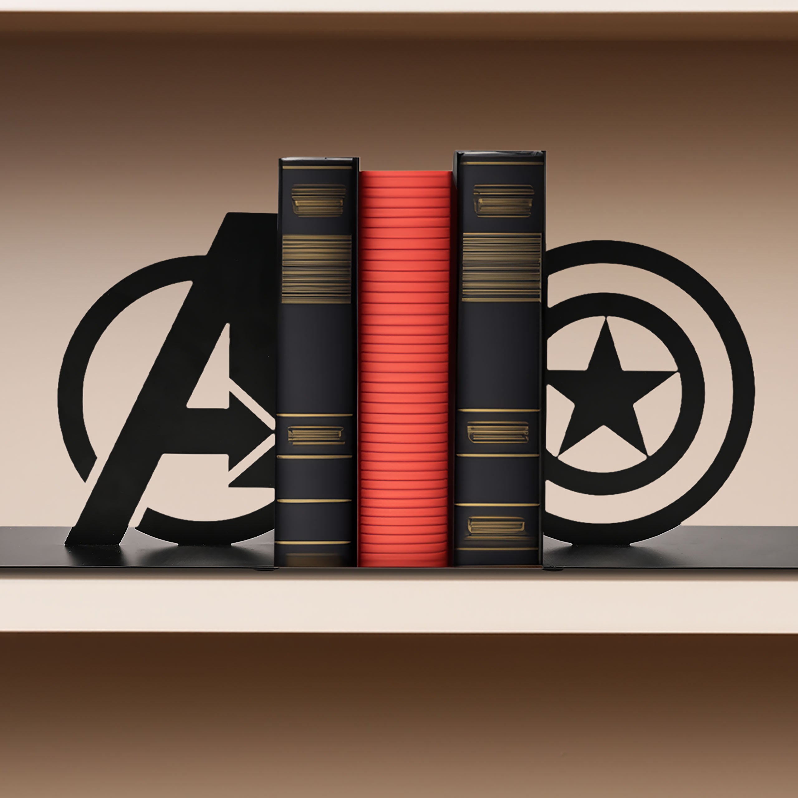 Zdjęcie produktu Avengers - Podpórki do książek Captain America