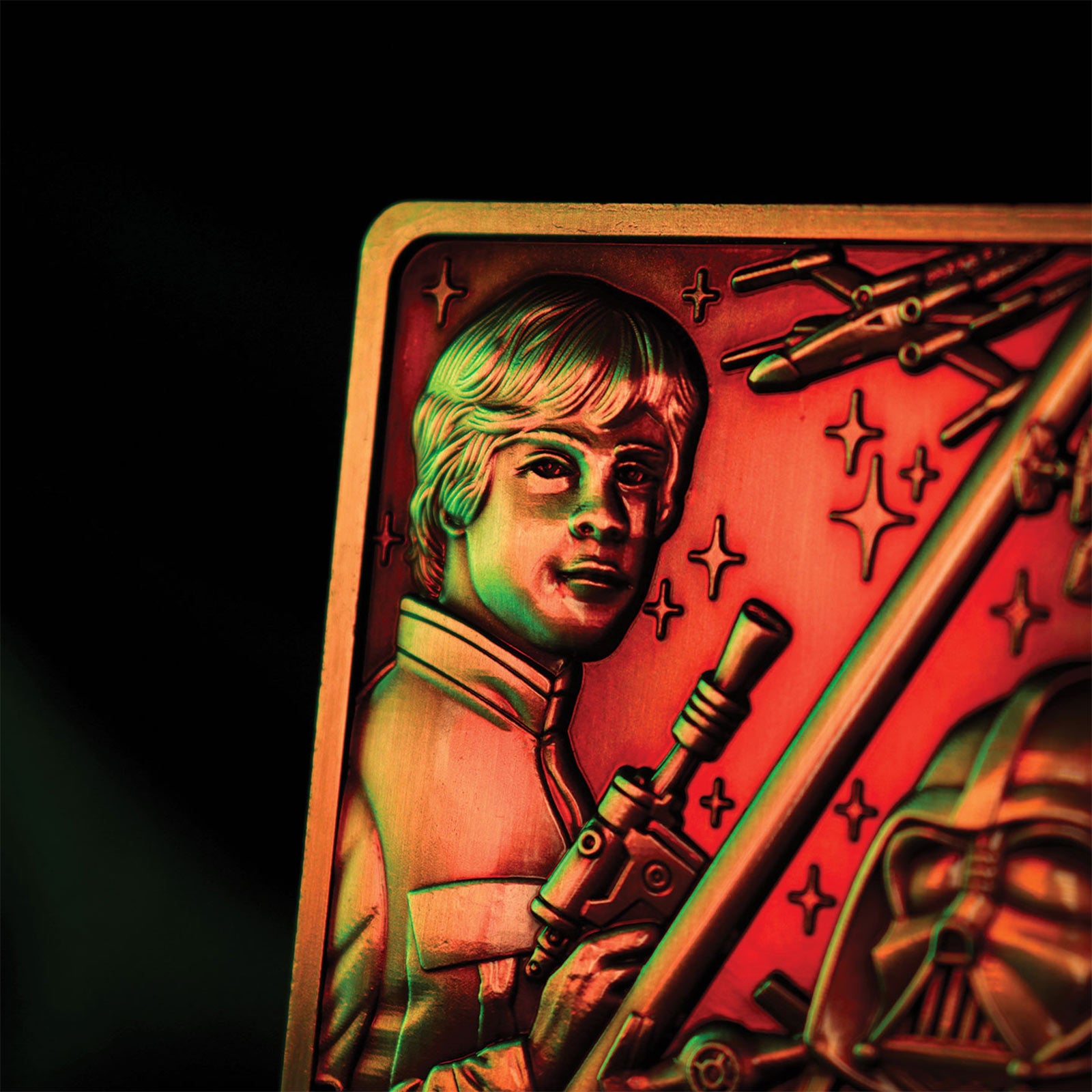 Zdjęcie produktu Star Wars - Luke i Darth Vader metalowa replika sztabki limitowana