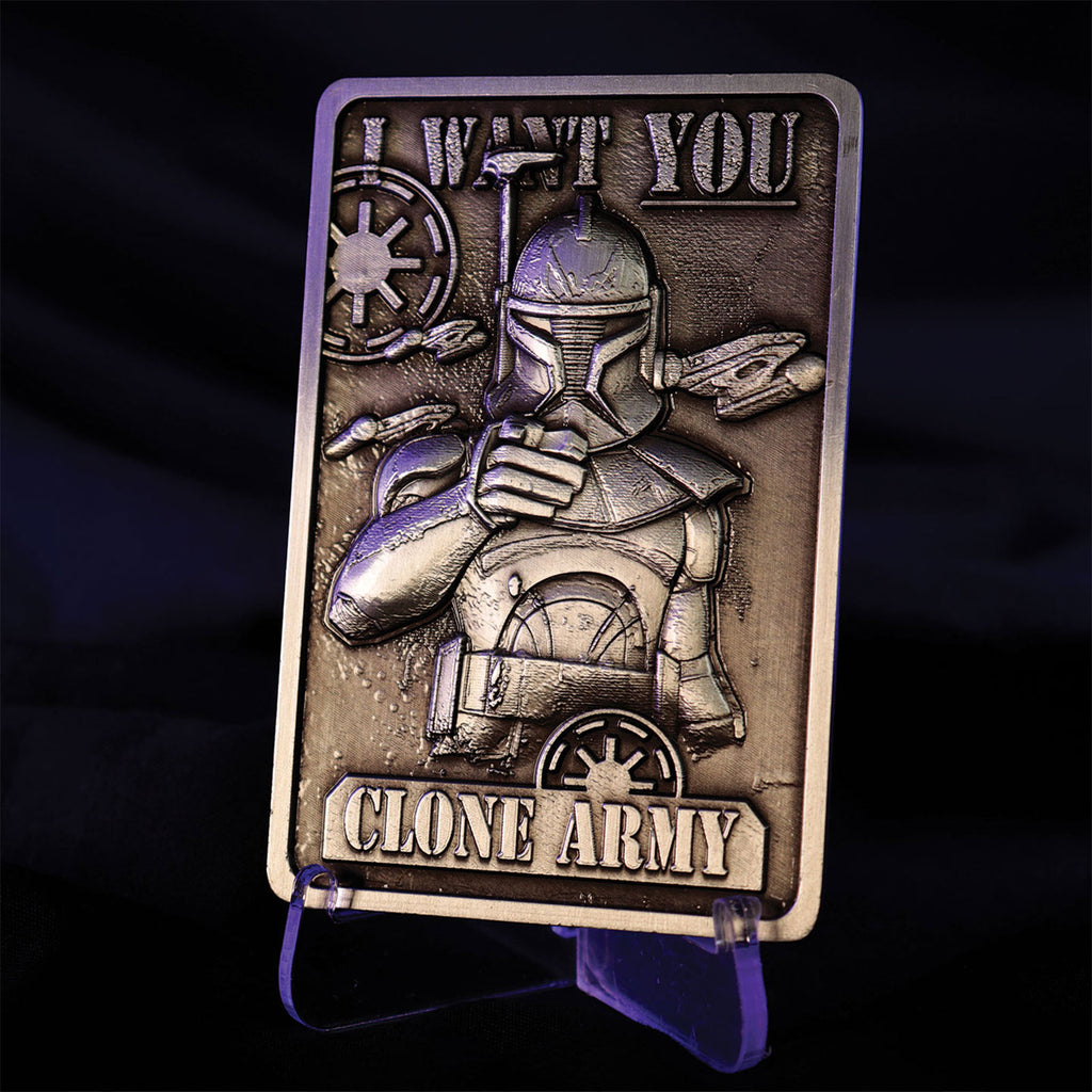 Zdjęcie produktu Star Wars - Kapitan Rex Clone Army Replika sztabki metalu limitowana