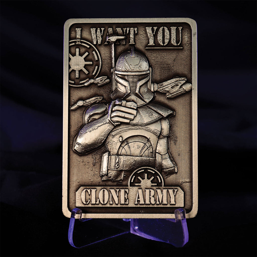 Zdjęcie produktu Star Wars - Kapitan Rex Clone Army Replika sztabki metalu limitowana