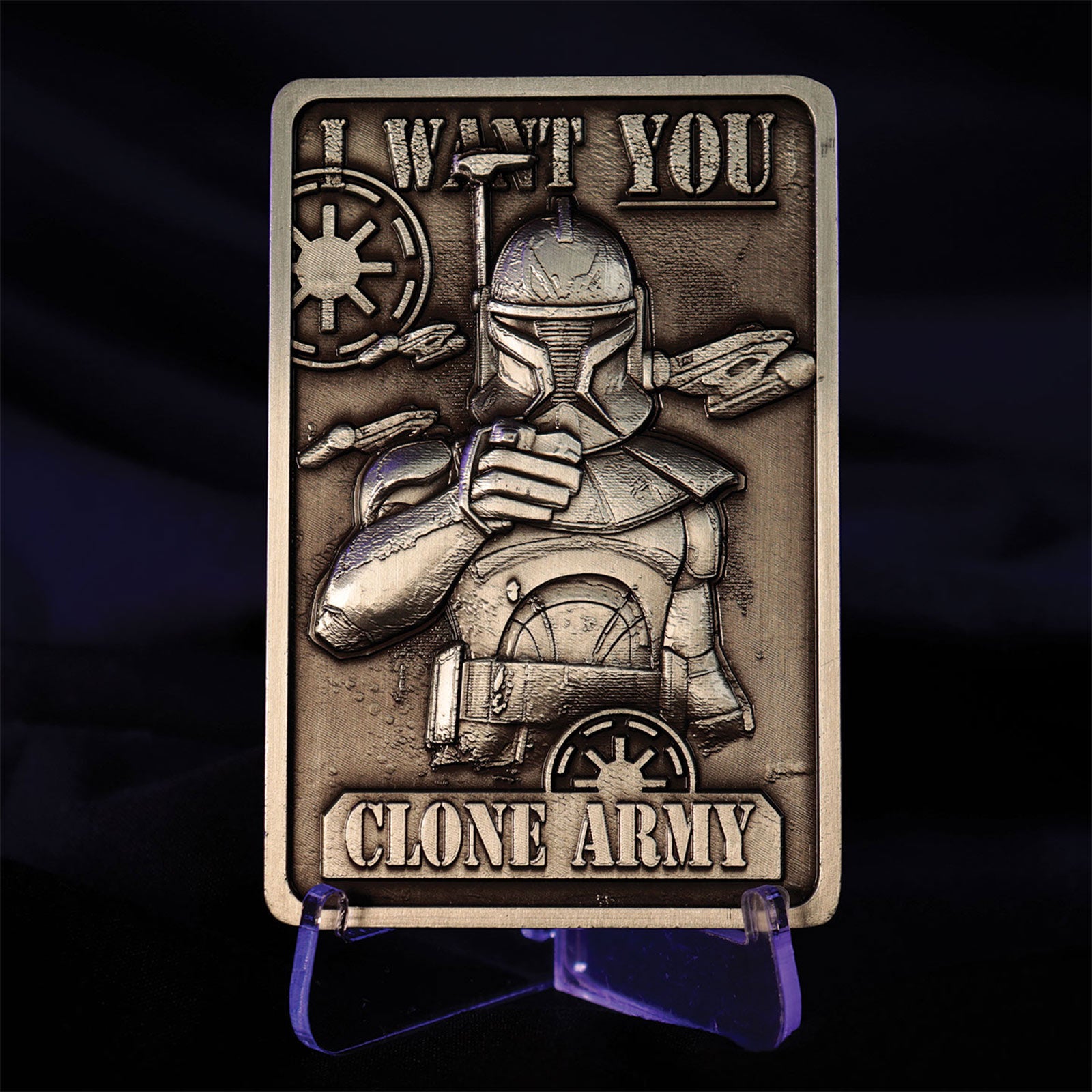 Zdjęcie produktu Star Wars - Kapitan Rex Clone Army Replika sztabki metalu limitowana
