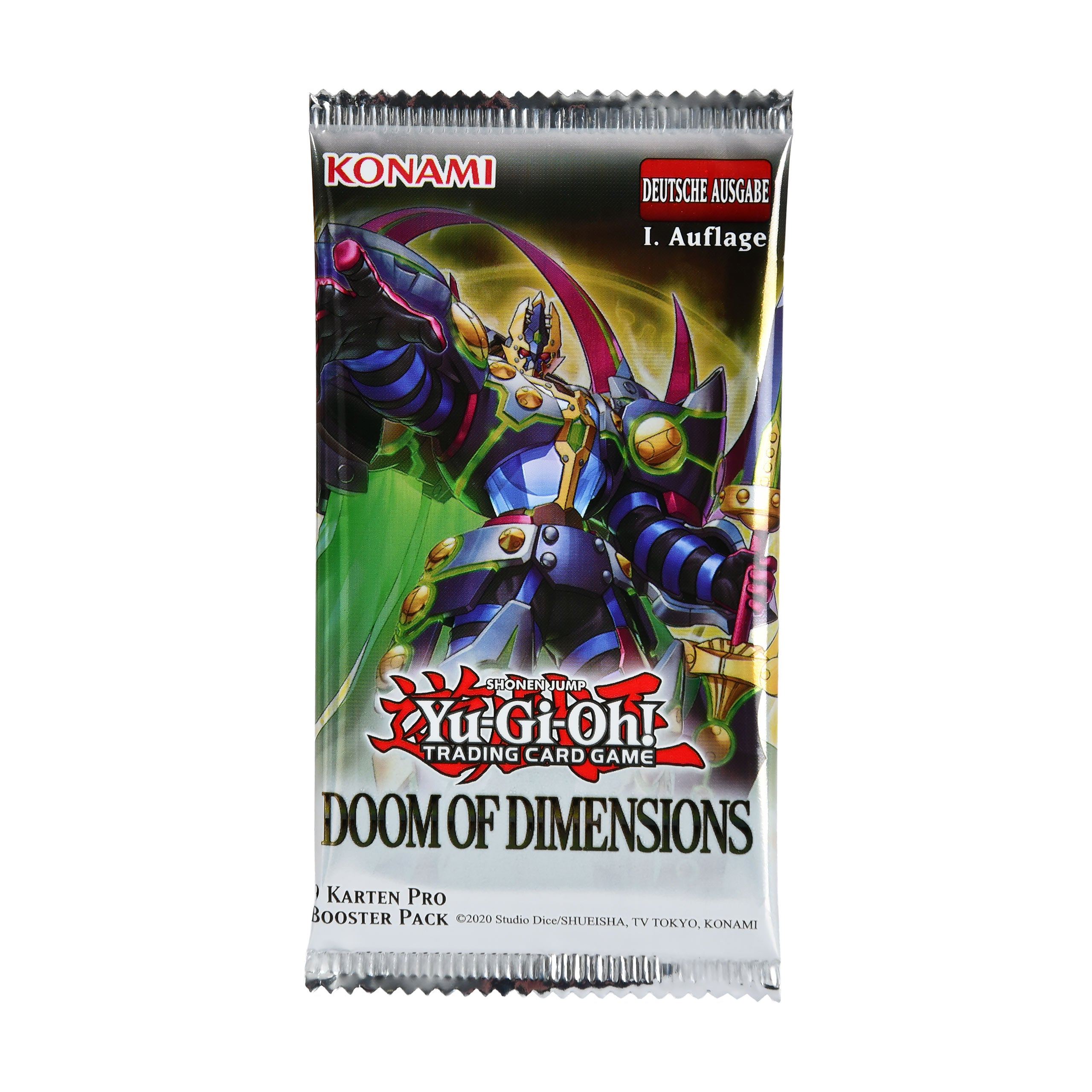 Zdjęcie produktu Yu-Gi-Oh! - Doom of Dimensions booster kart kolekcjonerskich (wersja niemiecka)