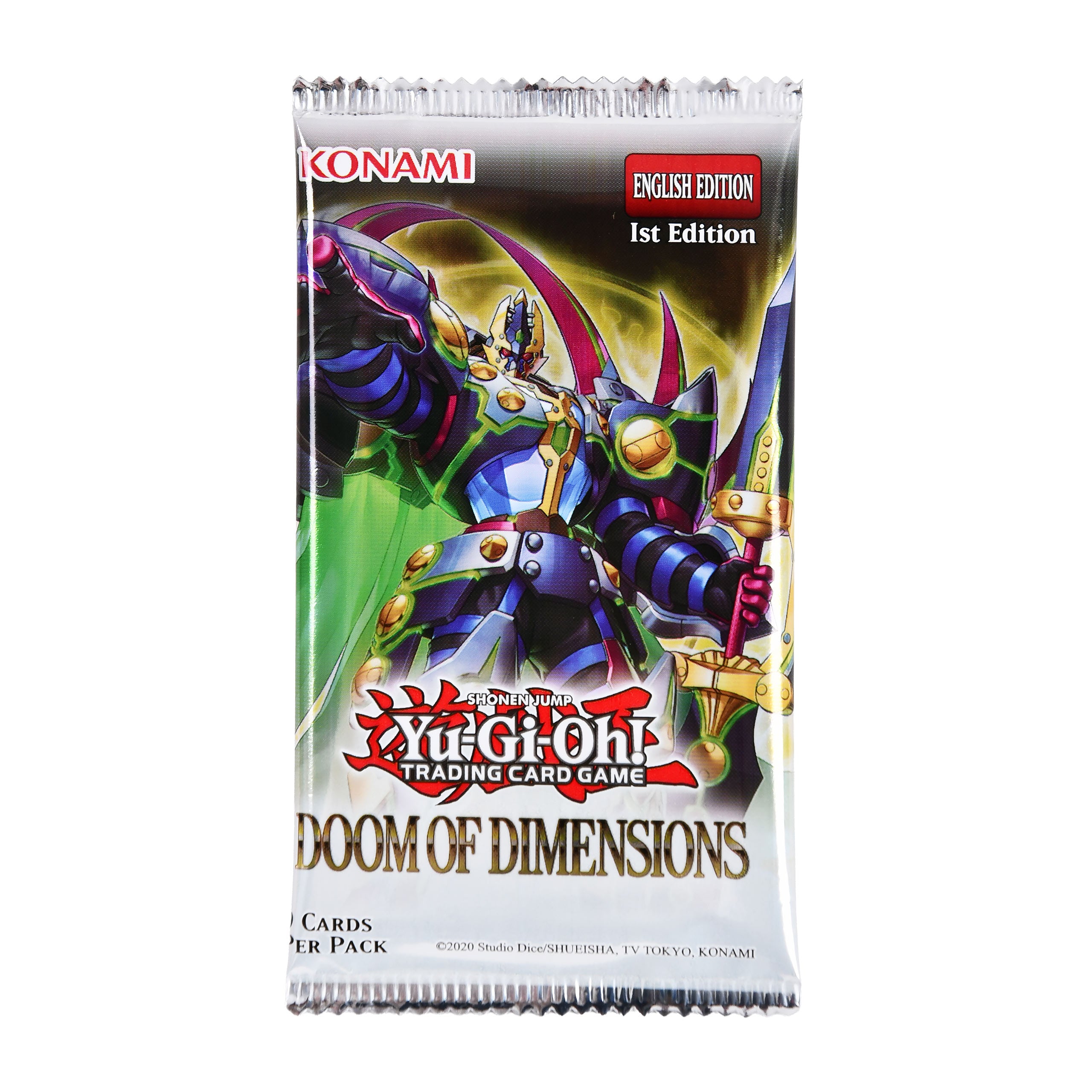 Zdjęcie produktu Yu-Gi-Oh! - Doom of Dimensions Booster kart kolekcjonerskich - wersja angielska