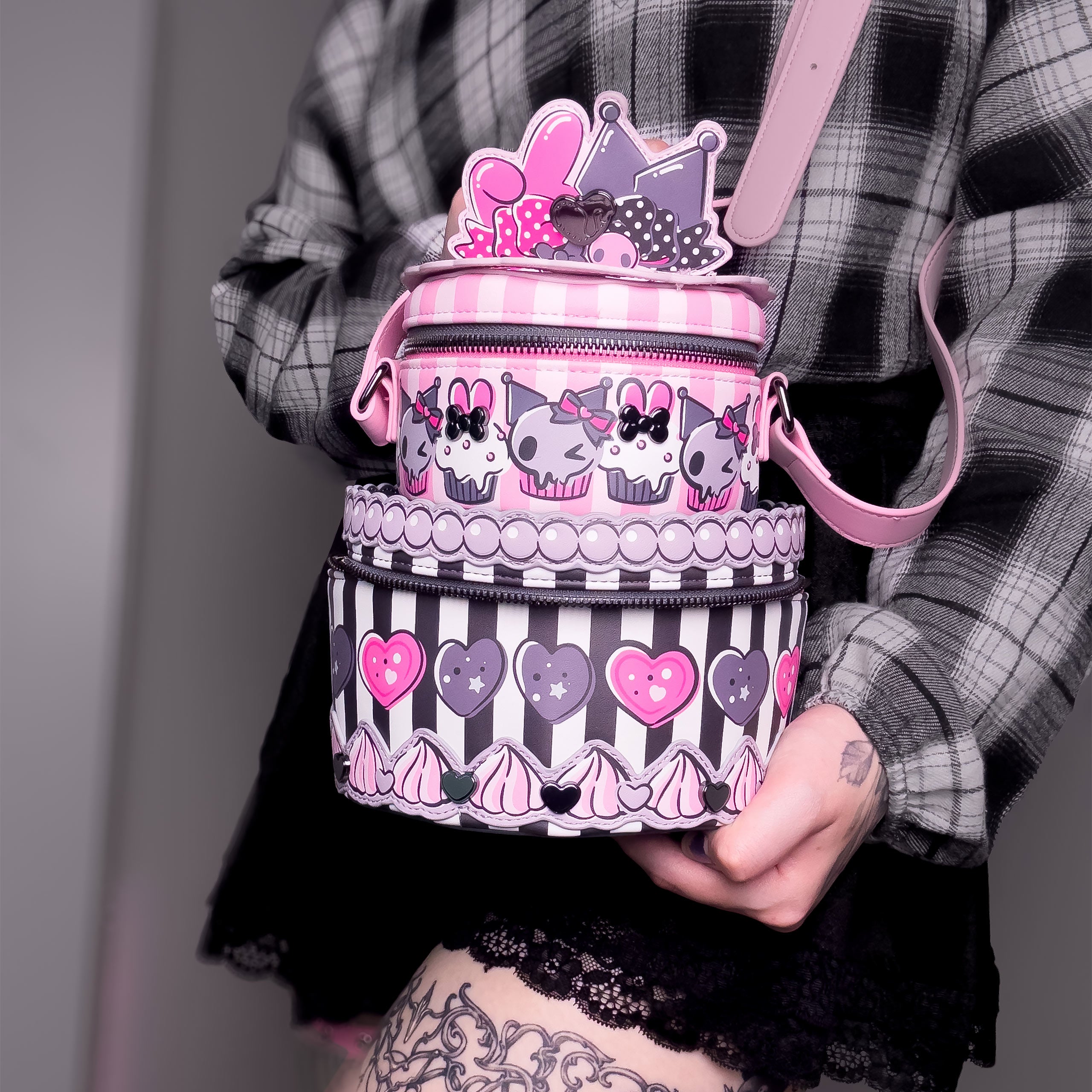 Zdjęcie produktu Sanrio - Torebka crossbody My Melody i Kuromi