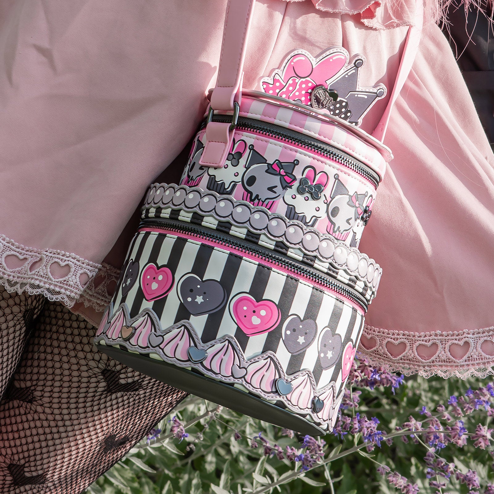 Zdjęcie produktu Sanrio - Torebka crossbody My Melody i Kuromi