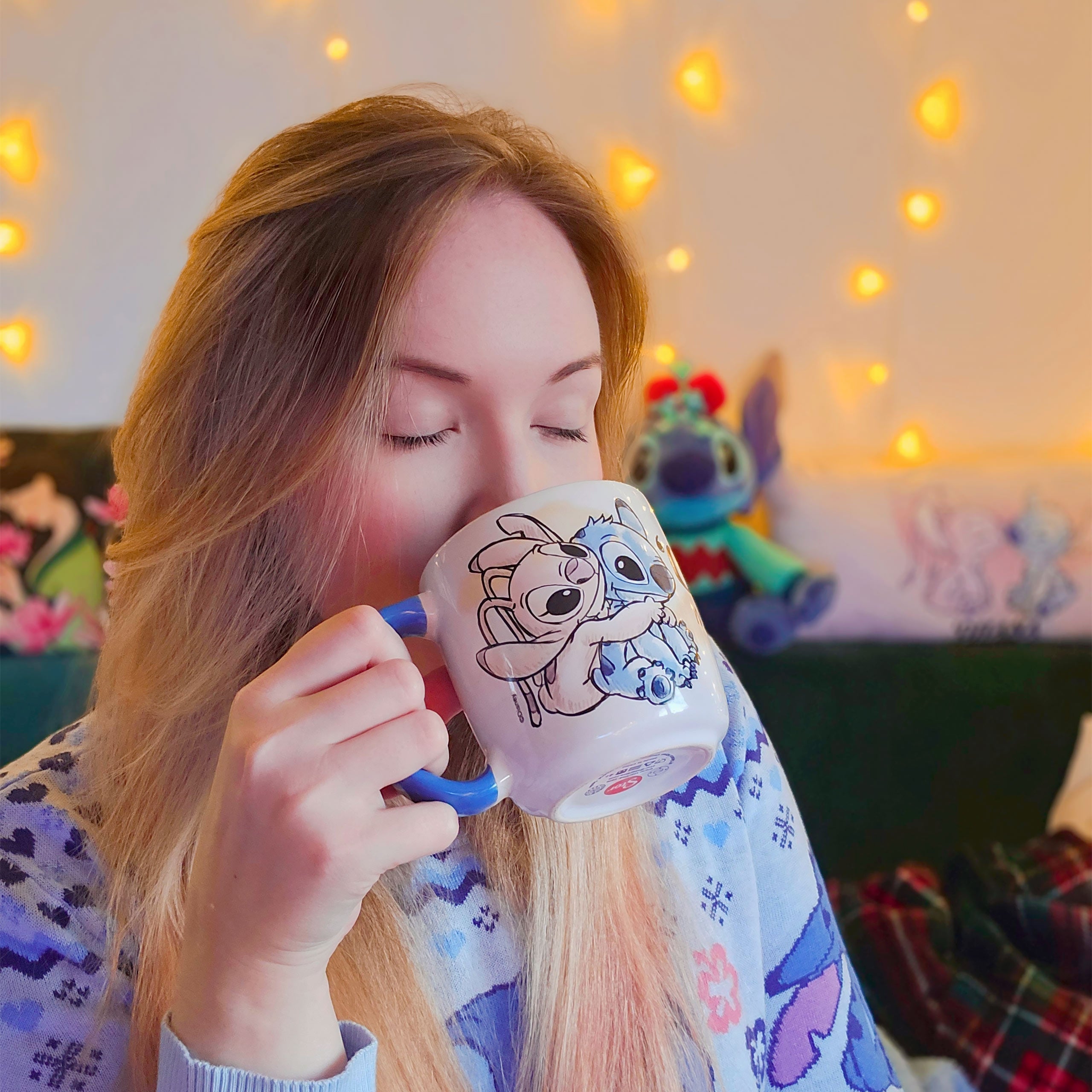 Zdjęcie produktu Lilo & Stitch - Kubek Angel i Stitch Ohana