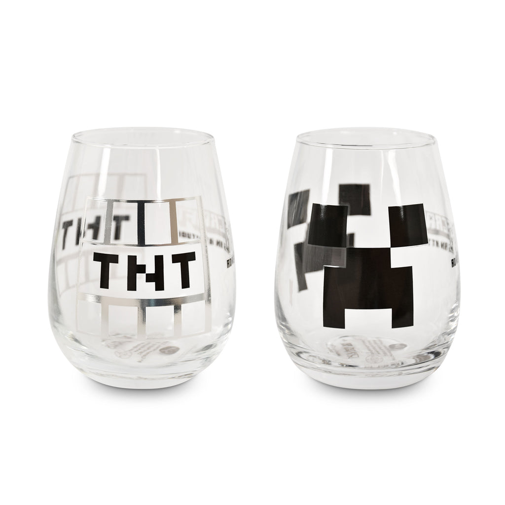 Zdjęcie produktu Minecraft - Zestaw 2 Szklanek Creeper i TNT
