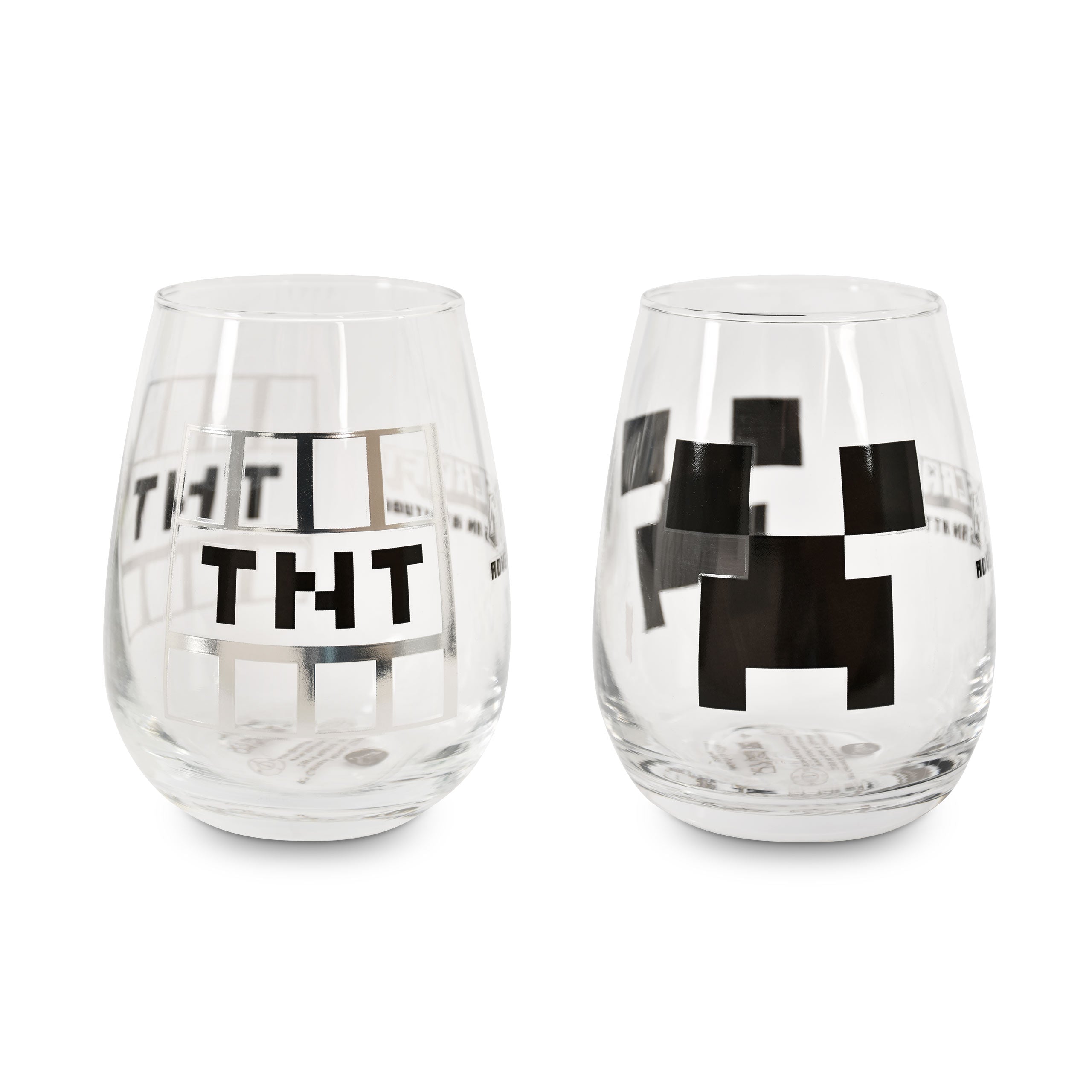 Product image Minecraft - Creeper and TNT Glasses 2-Pack