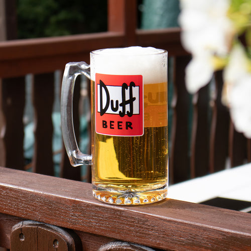Zdjęcie produktu The Simpsons - Szklany kufel Duff Beer