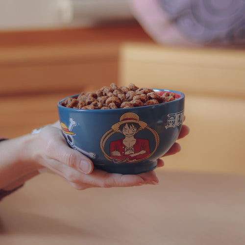 Zdjęcie produktu One Piece - Miska na płatki z postaciami