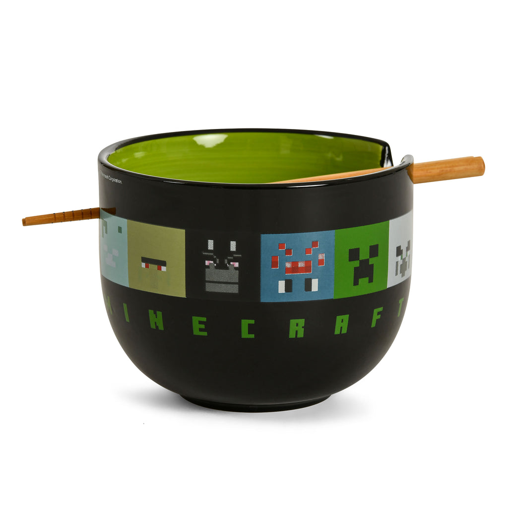 Zdjęcie produktu Minecraft - Miska Ramen Creeper z Pałeczkami