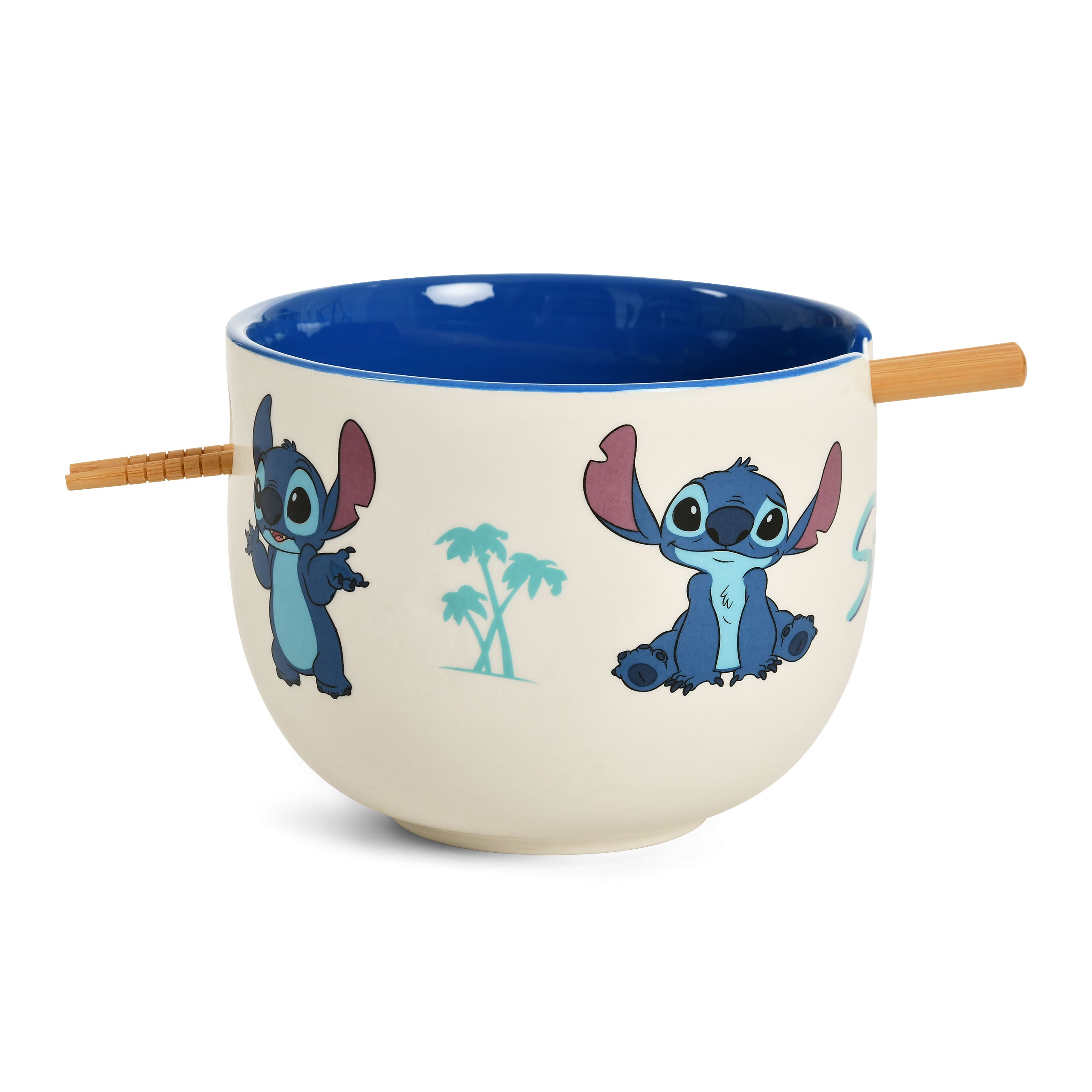 Zdjęcie produktu Miska Ramen Stitch Aloha z Pałeczkami - Lilo & Stitch