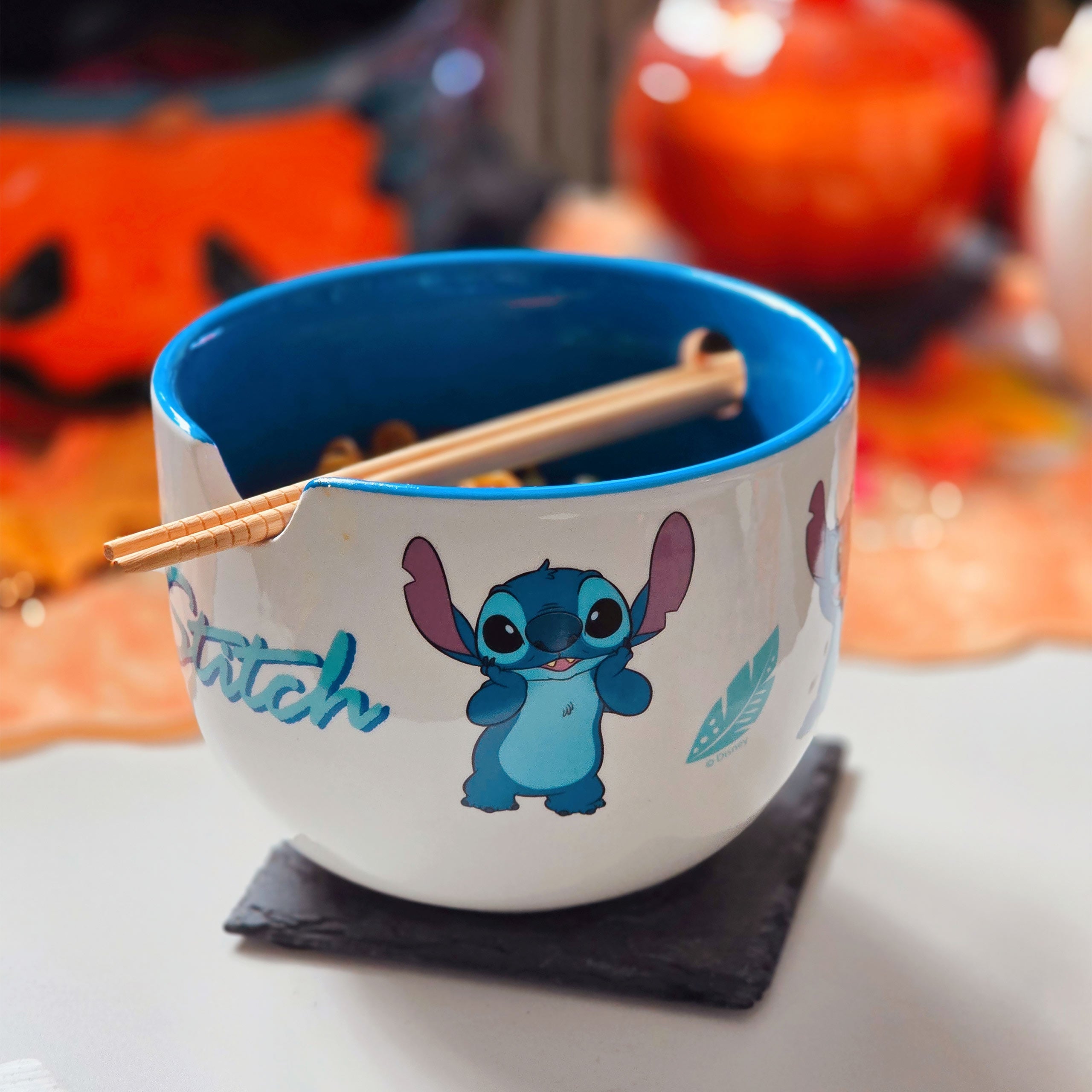 Zdjęcie produktu Miska Ramen Stitch Aloha z Pałeczkami - Lilo & Stitch
