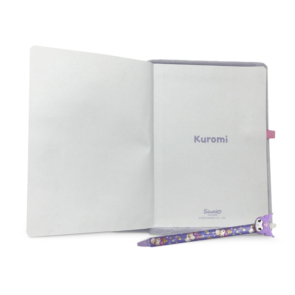 Zdjęcie produktu Hello Kitty and Friends - Pluszowy notes Kuromi z długopisem