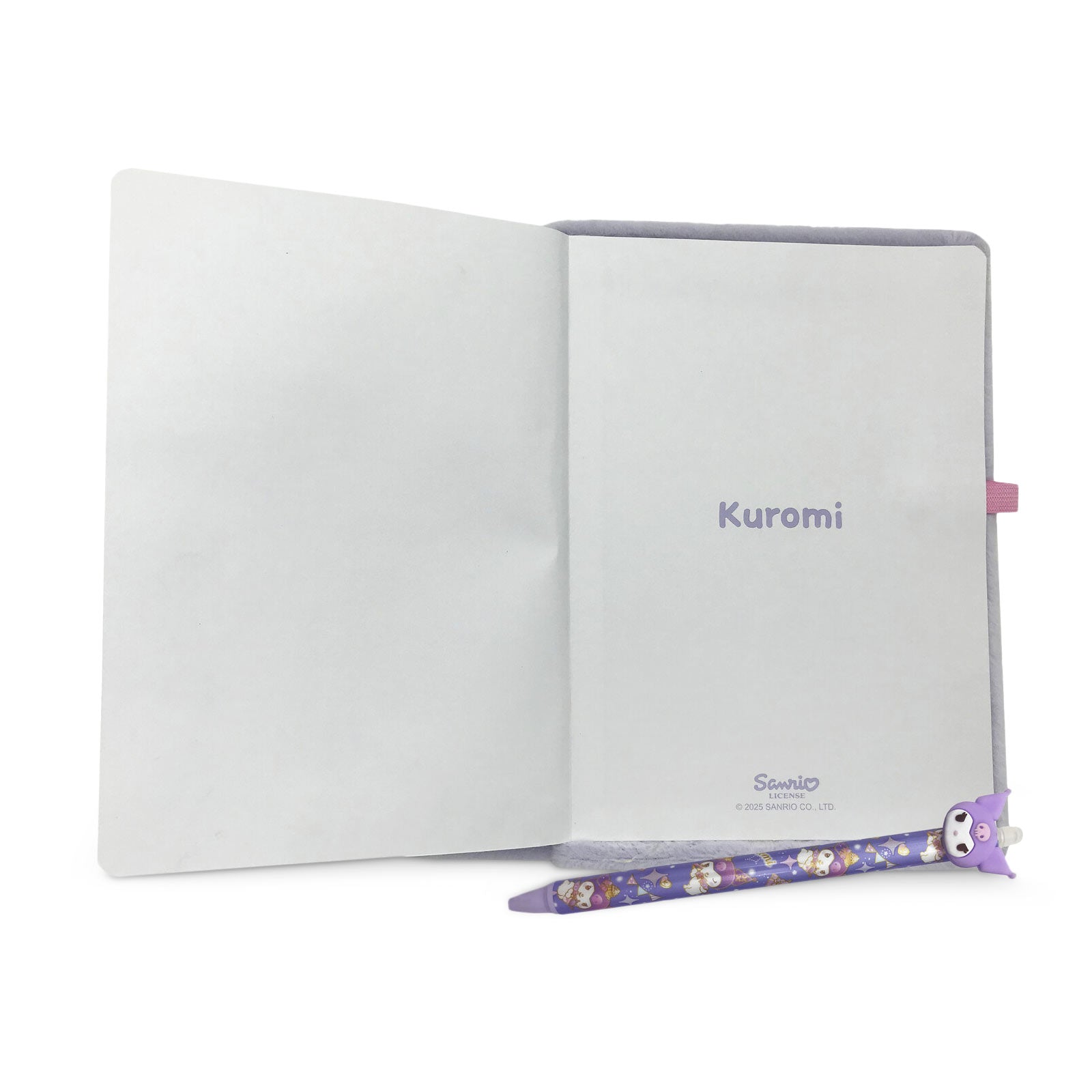 Zdjęcie produktu Hello Kitty and Friends - Pluszowy notes Kuromi z długopisem