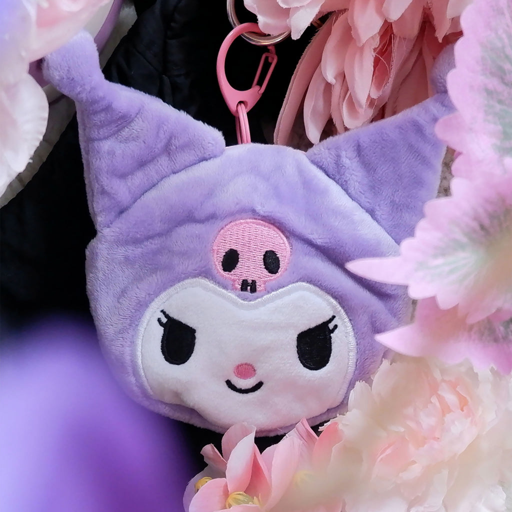 Zdjęcie produktu Sanrio - Hello Kitty and Friends Kuromi pluszowa portmonetka