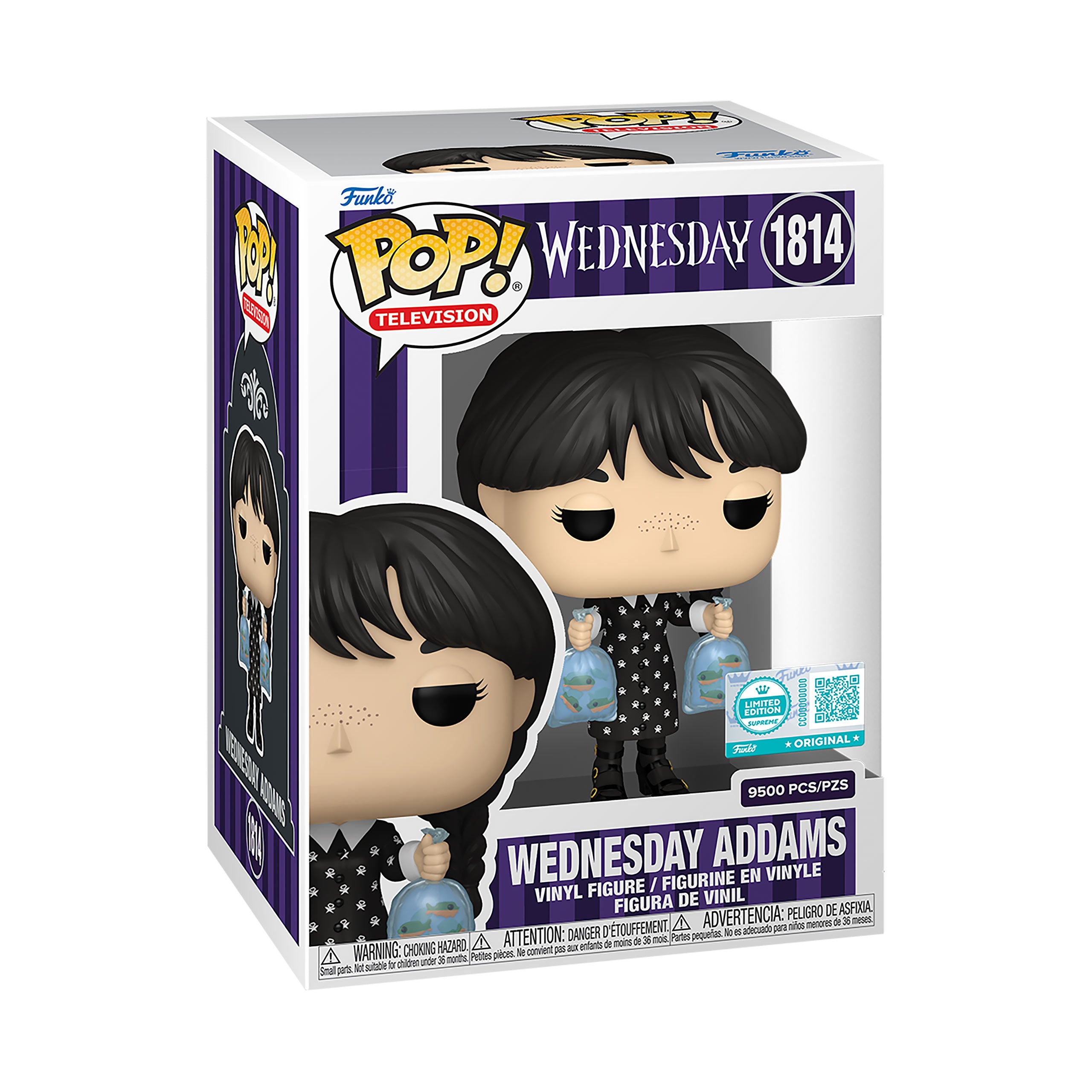 Product image Wednesday with Piranhas Funko Pop Figure Limited Edition Supreme