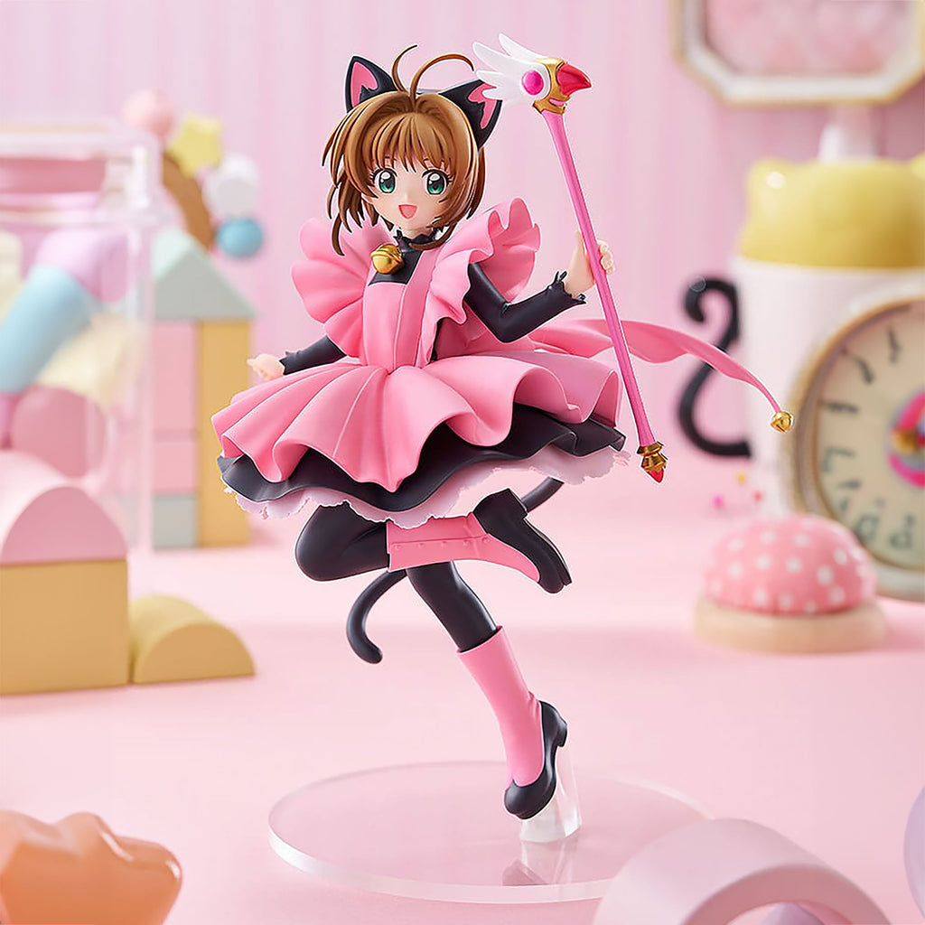 Zdjęcie produktu Card Captor Sakura - Kinomoto Sakura Figurka Black Cat Costume Version L Size