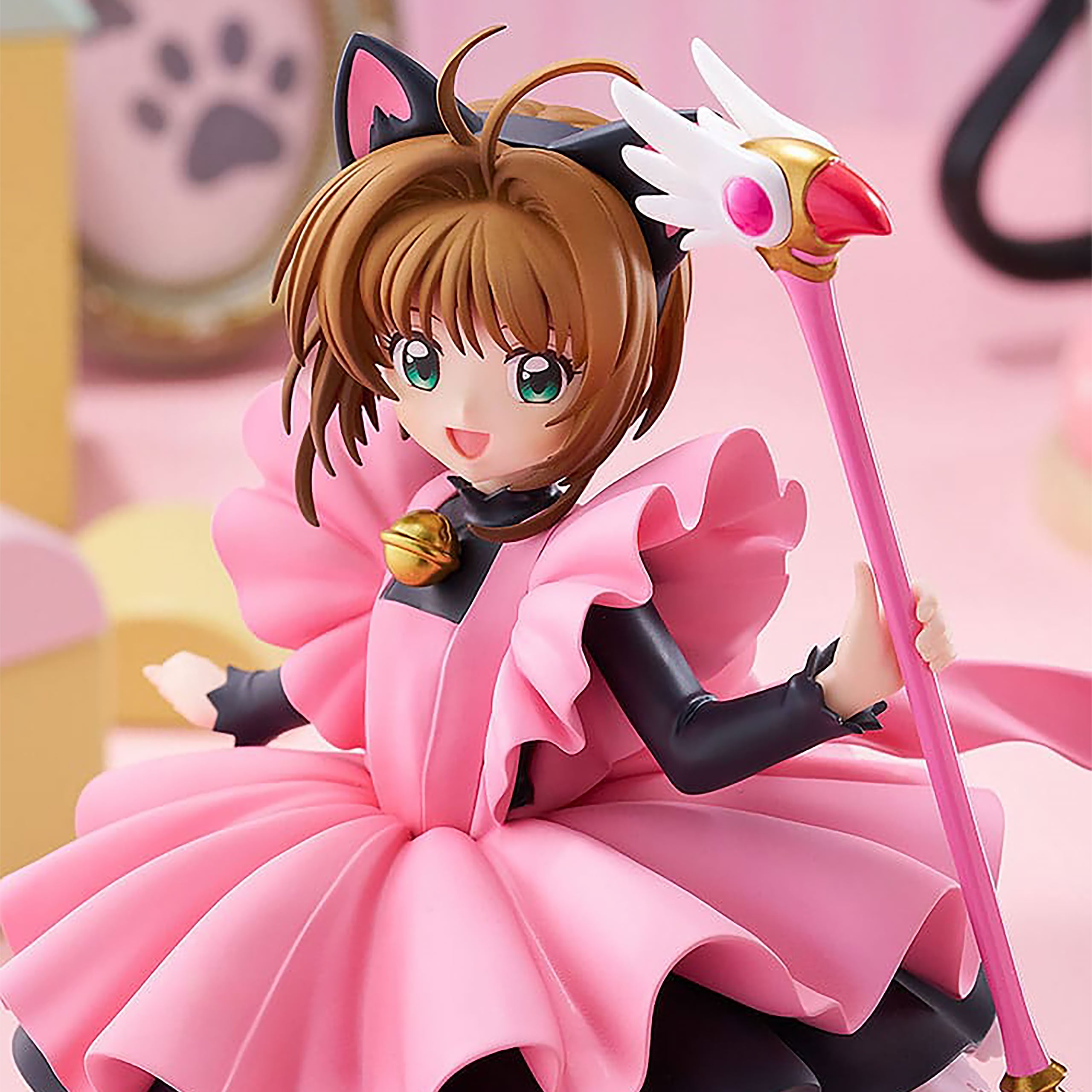 Zdjęcie produktu Card Captor Sakura - Kinomoto Sakura Figurka Black Cat Costume Version L Size