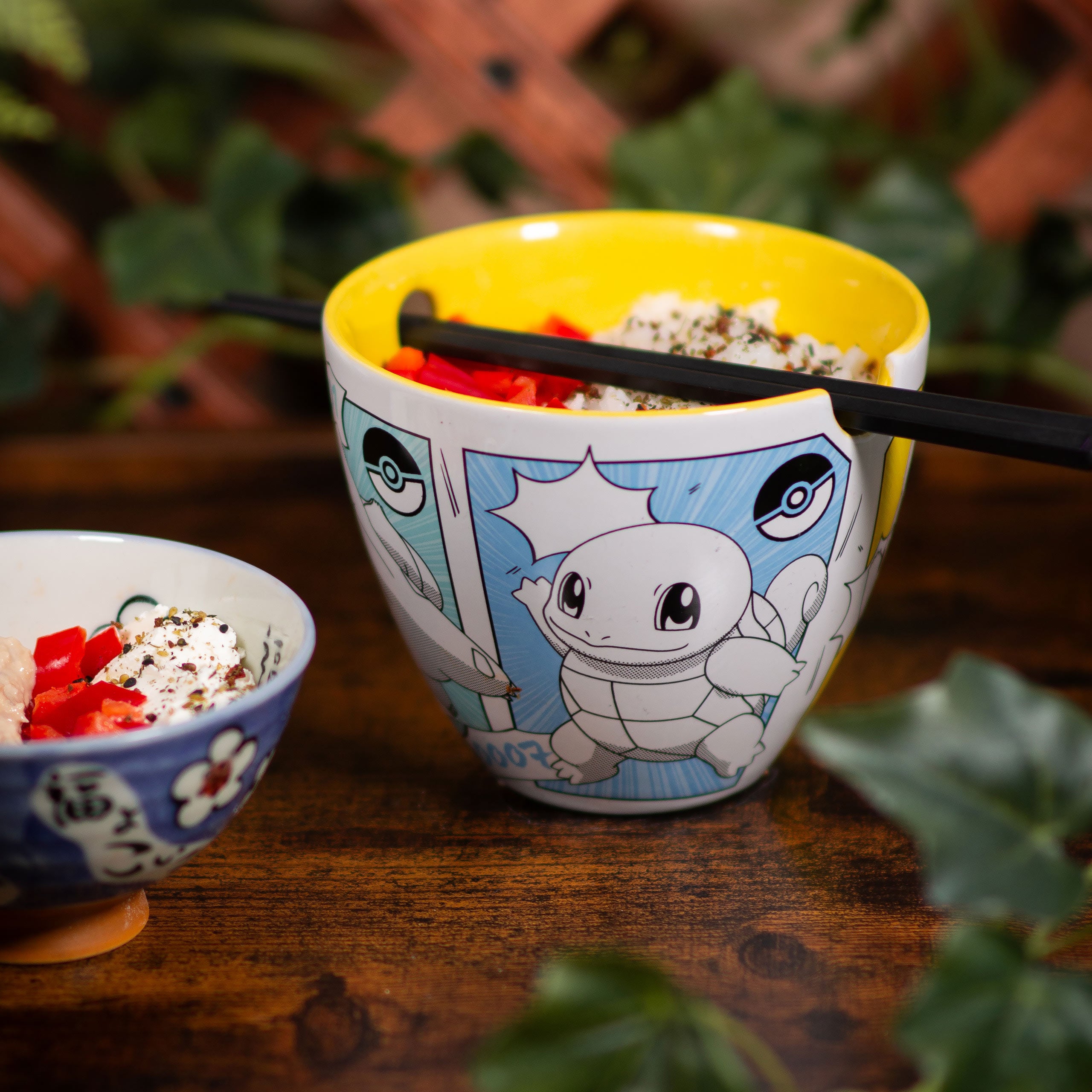 Zdjęcie produktu Pokémon - Miska do ramenu Starters z pałeczkami