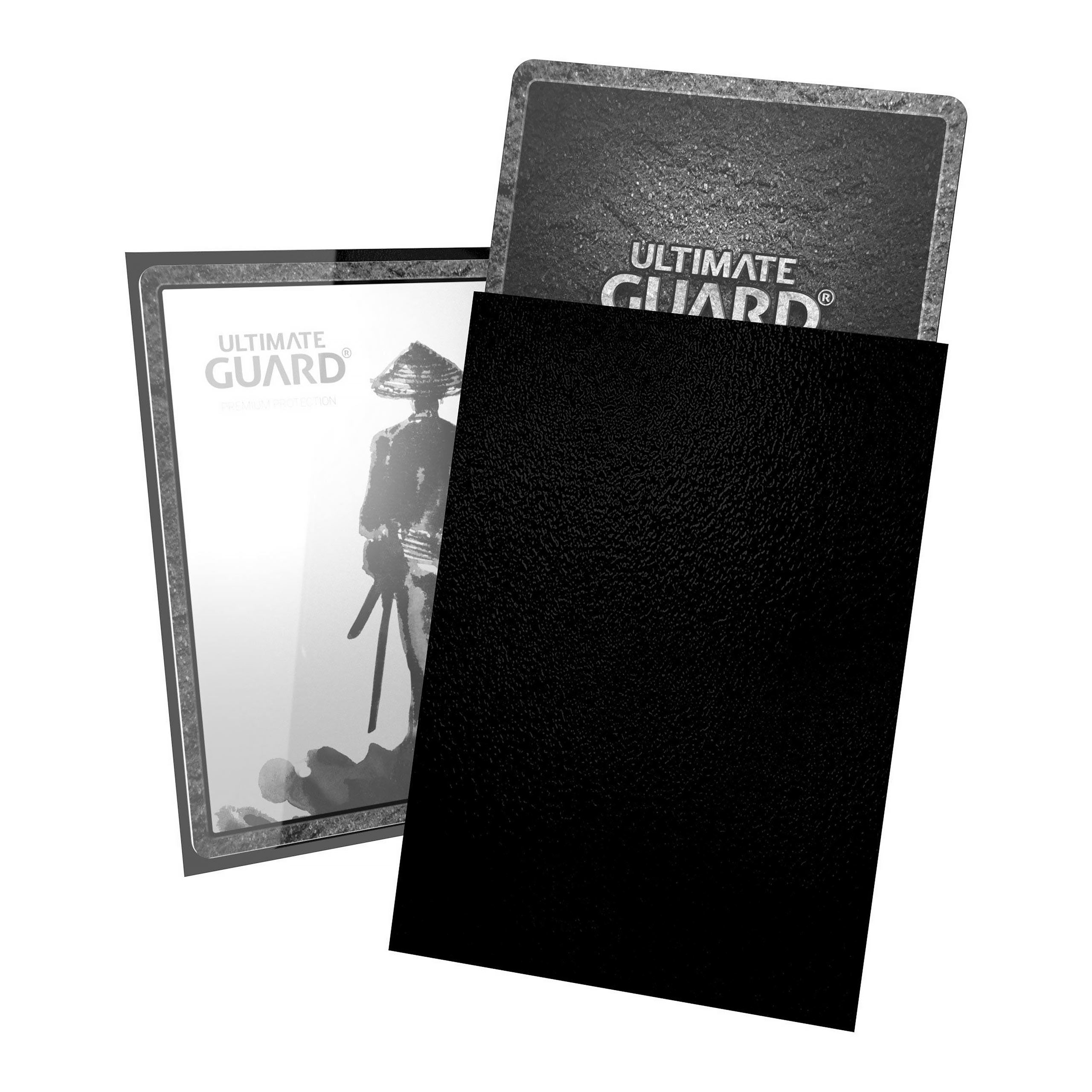 Zdjęcie produktu Koszulki na karty Katana czarne zestaw 60 szt. Ultimate Guard do TCG – rozmiar japoński