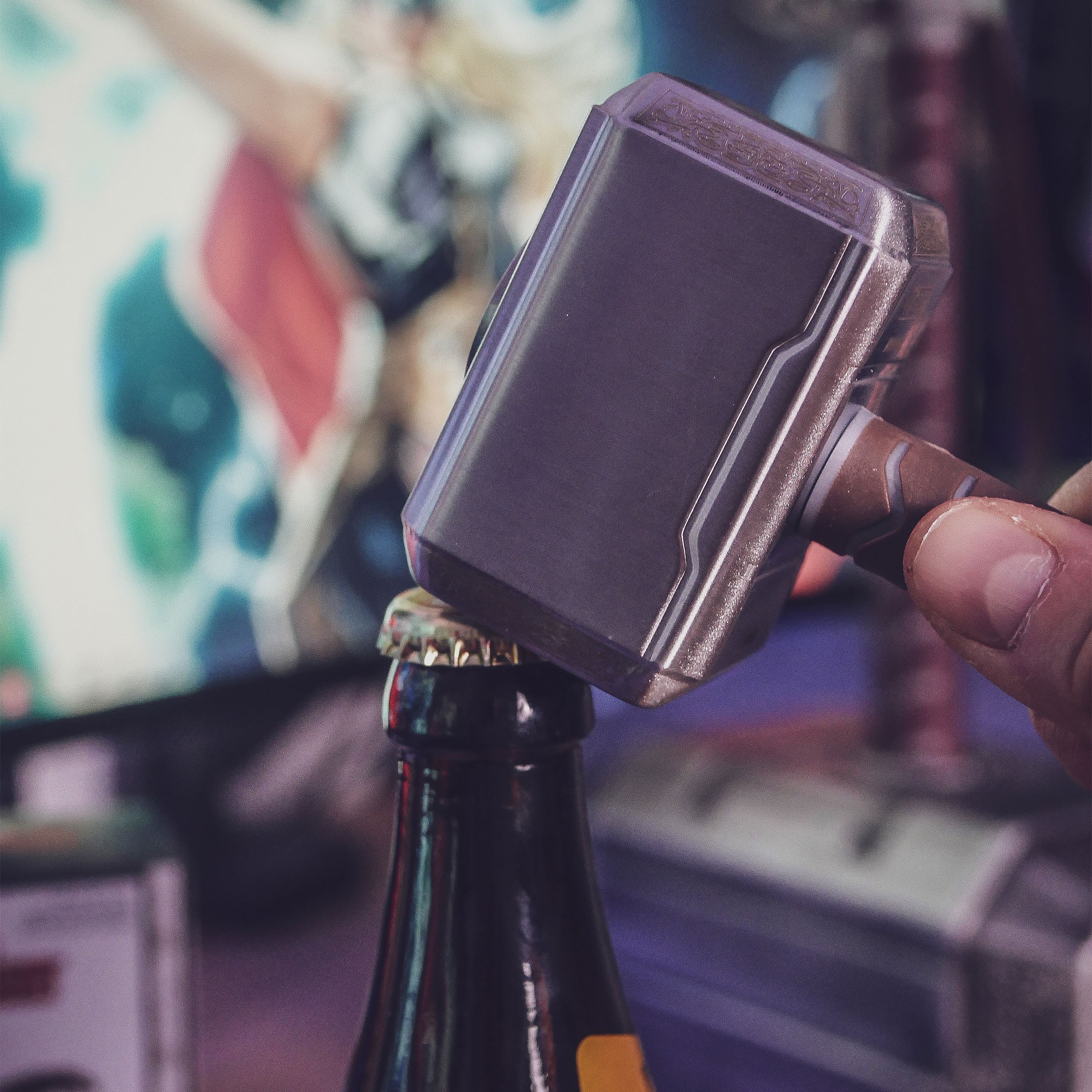 Zdjęcie produktu Thor - Otwieracz do butelek Młot Mjölnir