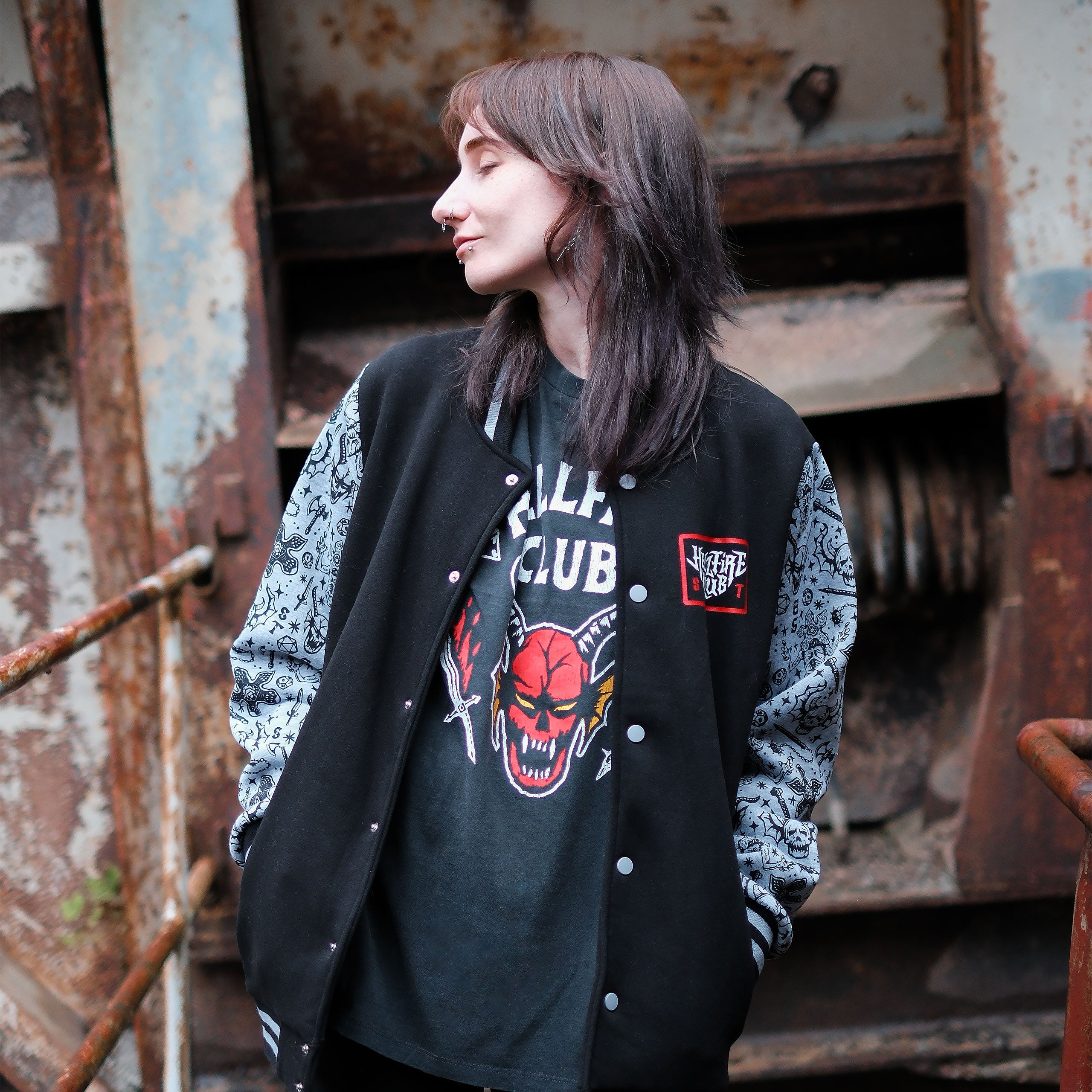 Zdjęcie produktu Stranger Things - Hellfire Club Kurtka College