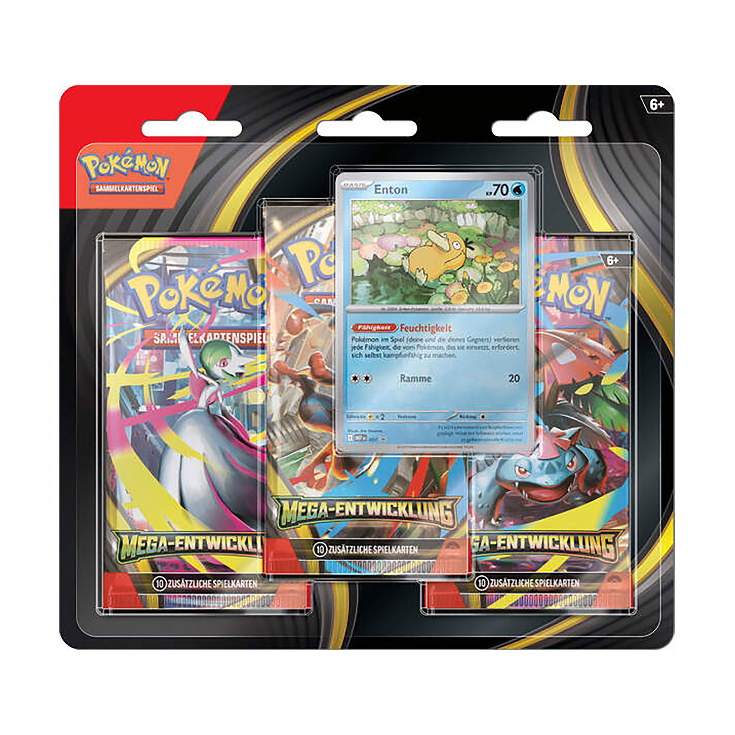 Zdjęcie produktu Pokémon - Mega Ewolucja blister z kartami kolekcjonerskimi (wersja niemiecka)