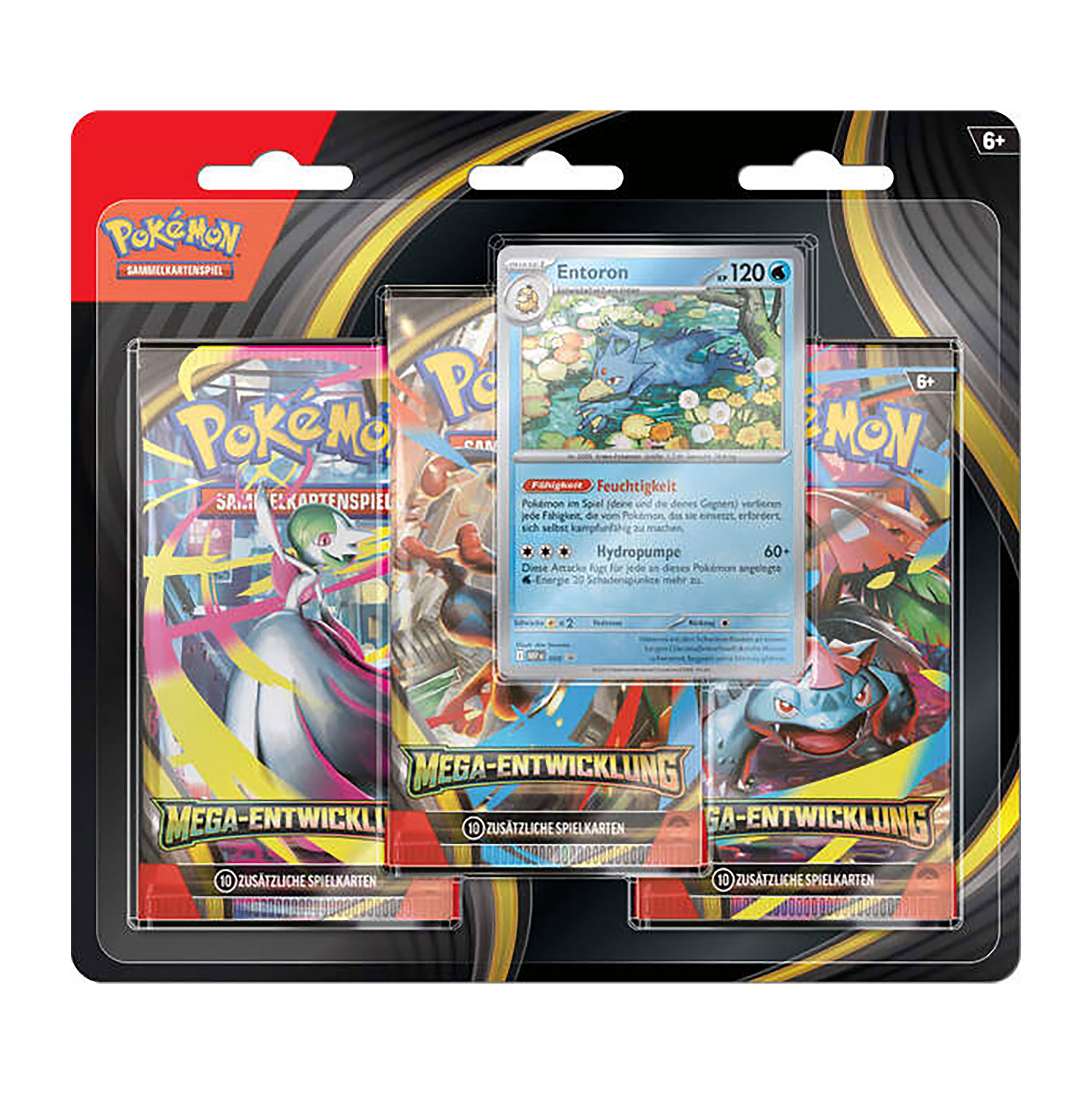 Zdjęcie produktu Pokémon - Mega Ewolucja blister z kartami kolekcjonerskimi (wersja niemiecka)