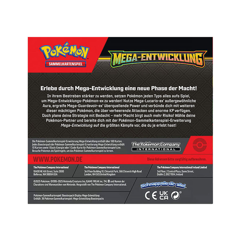 Zdjęcie produktu Pokémon - Mega Ewolucja Display boosterów (karty kolekcjonerskie)