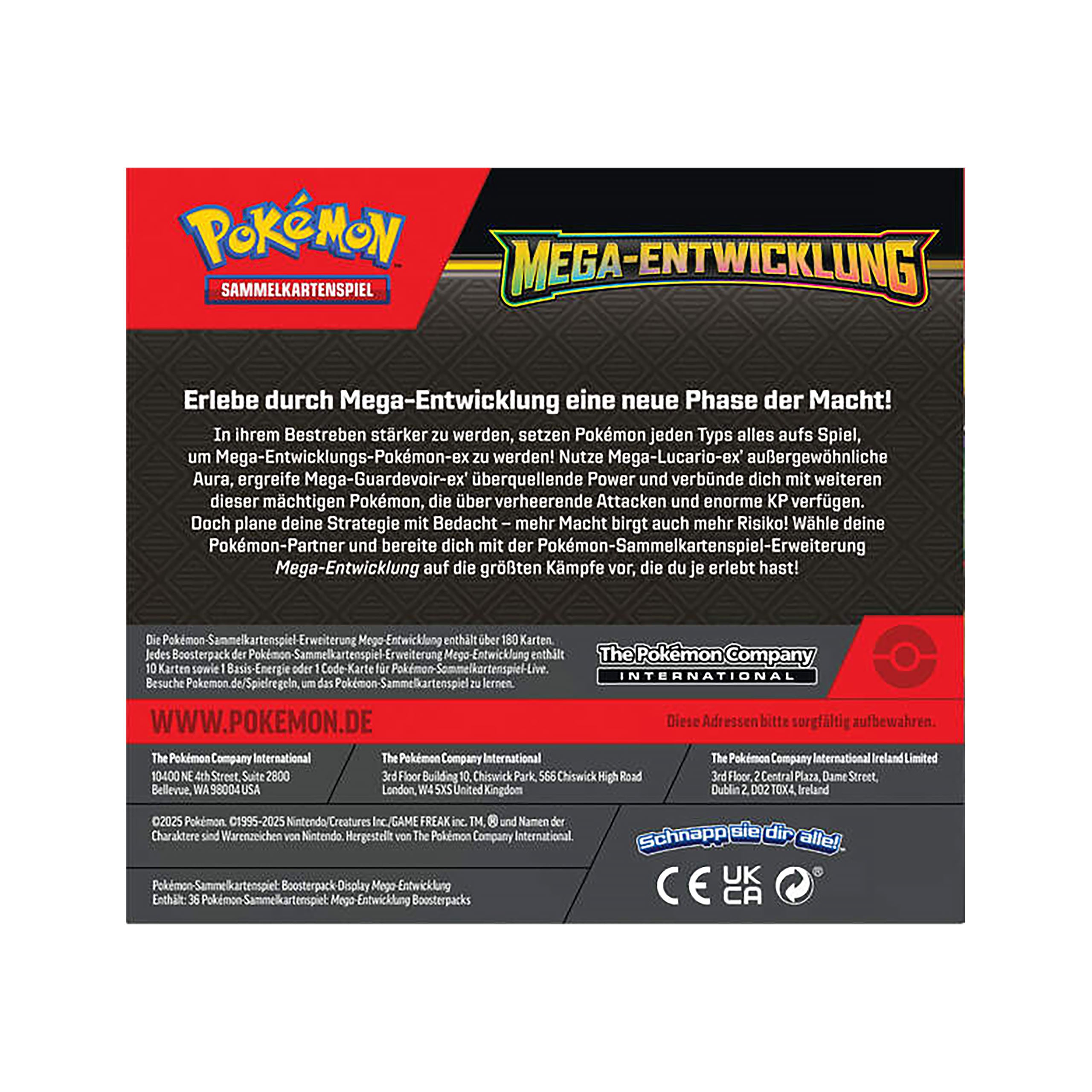 Zdjęcie produktu Pokémon - Mega Ewolucja Display boosterów (karty kolekcjonerskie)