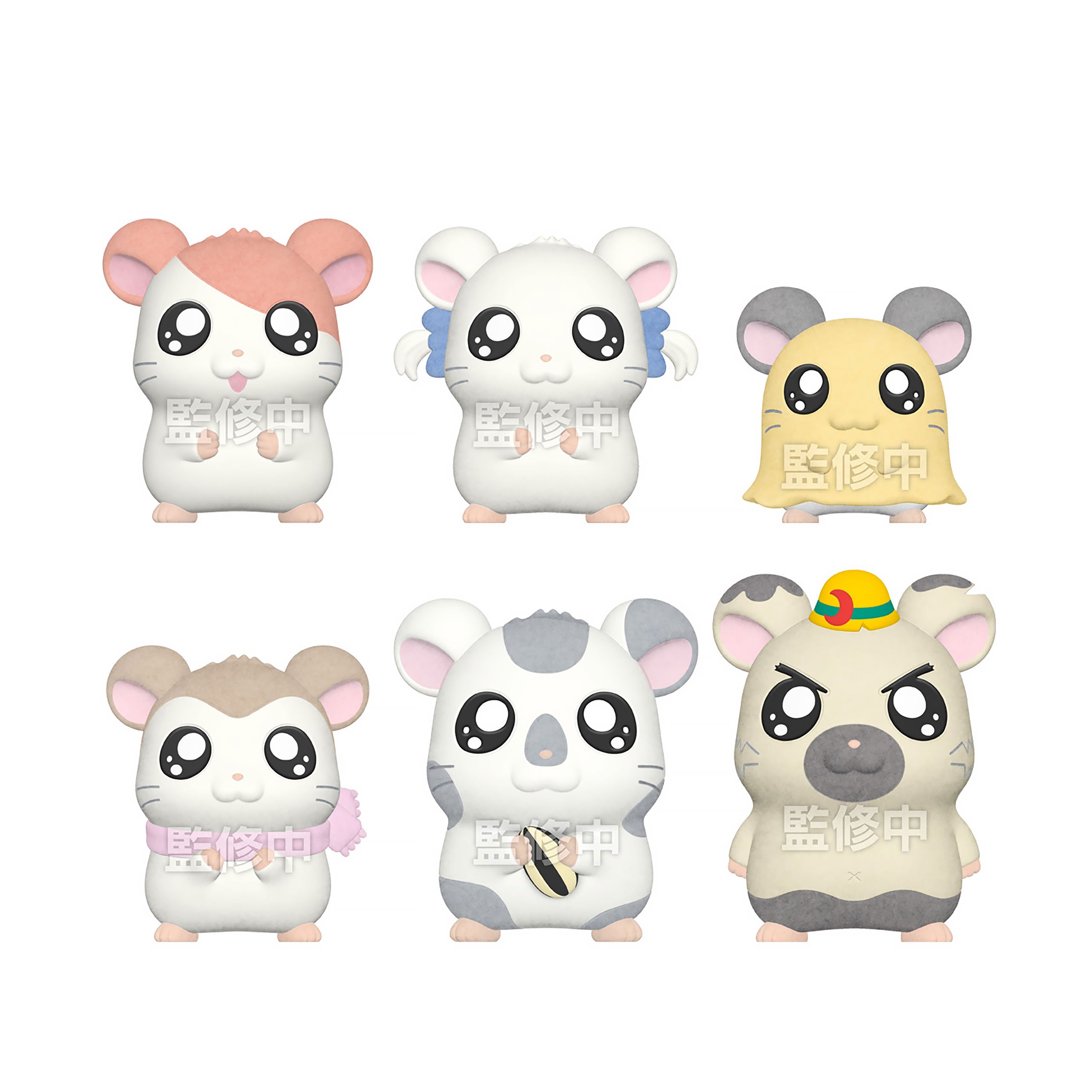 Zdjęcie produktu Hamtaro - Flocked Doll Mystery Figurka Display 8 szt.