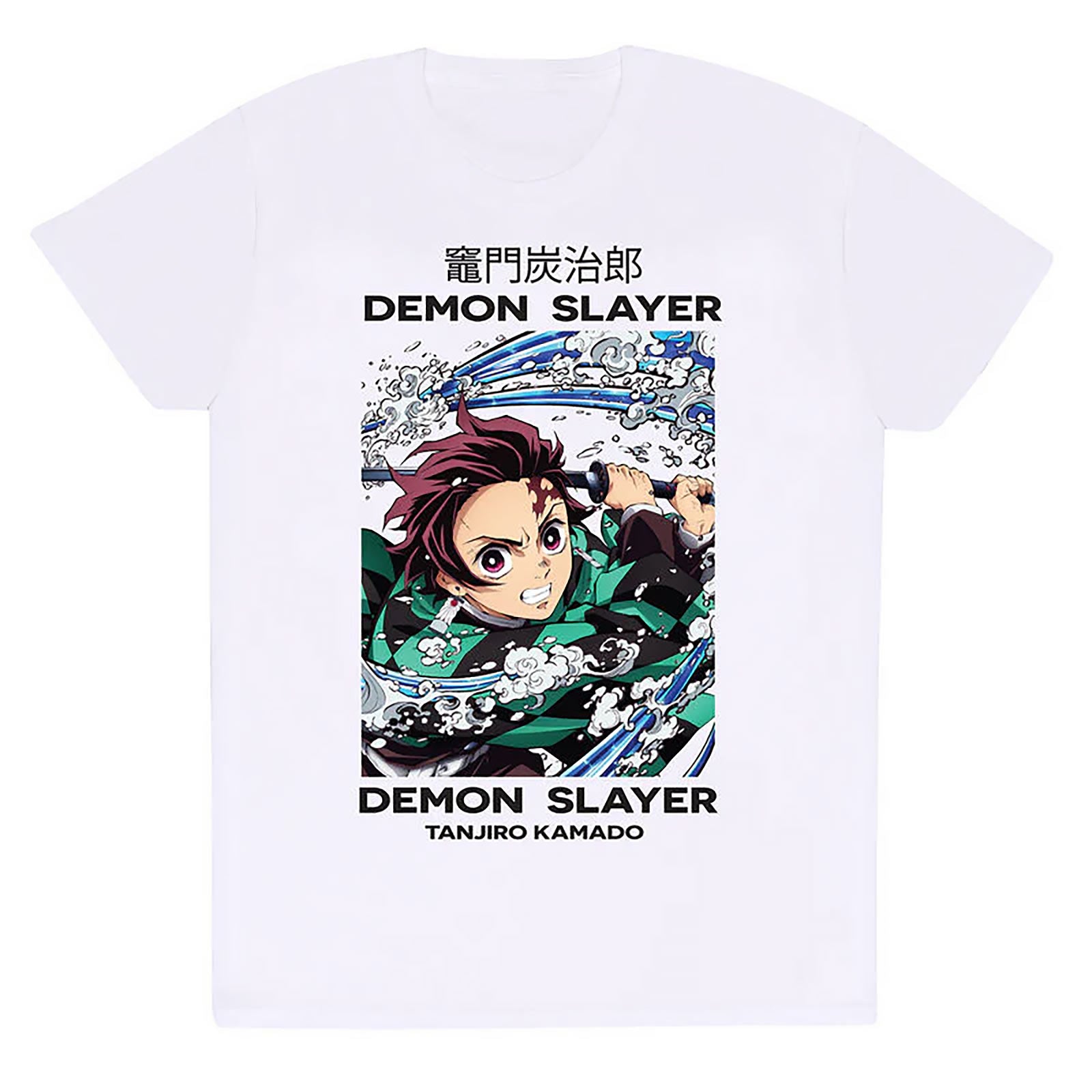 Product image Demon Slayer - Tanjiro Whirlpool T-Shirt white