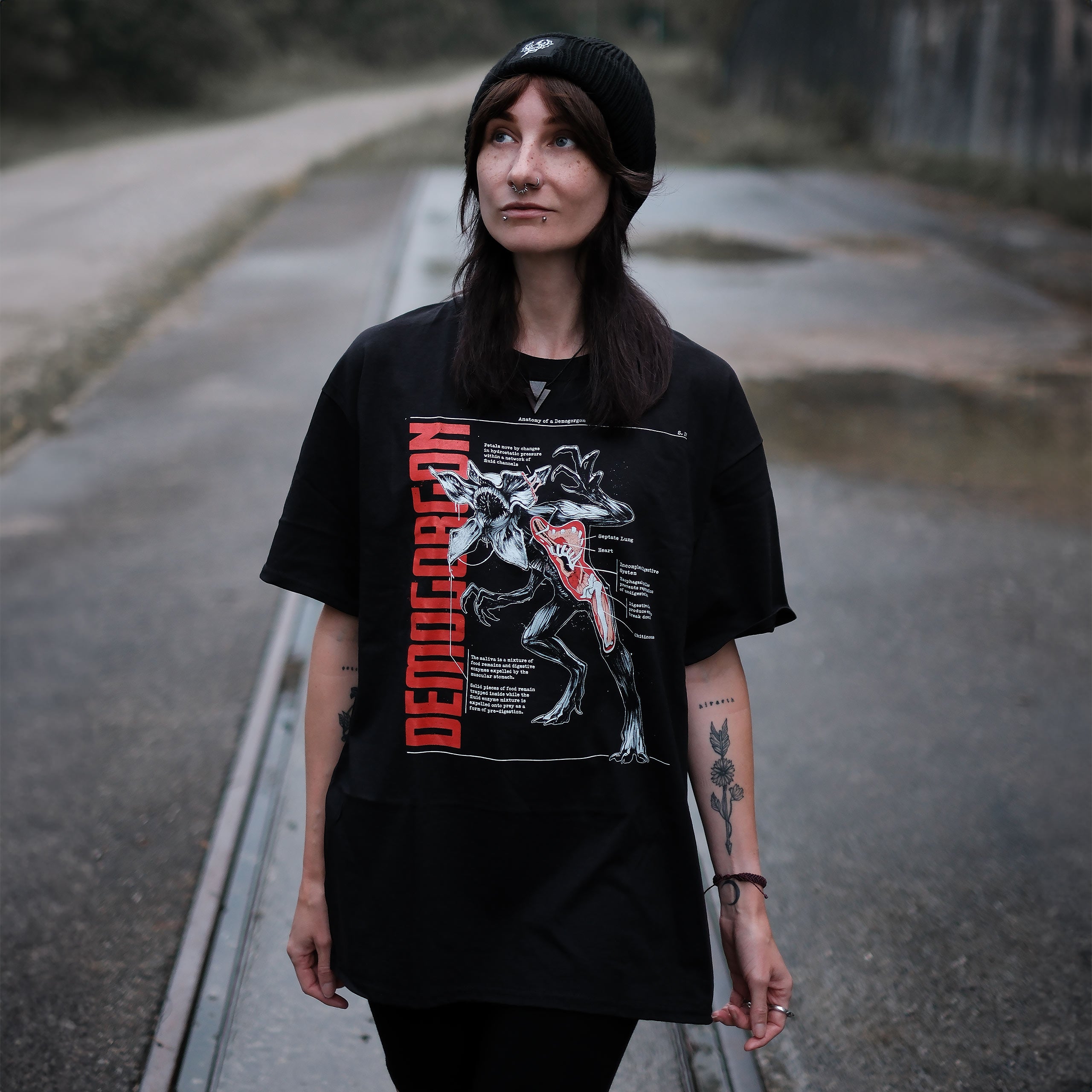 Zdjęcie produktu Stranger Things - T-shirt Anatomia Demogorgona