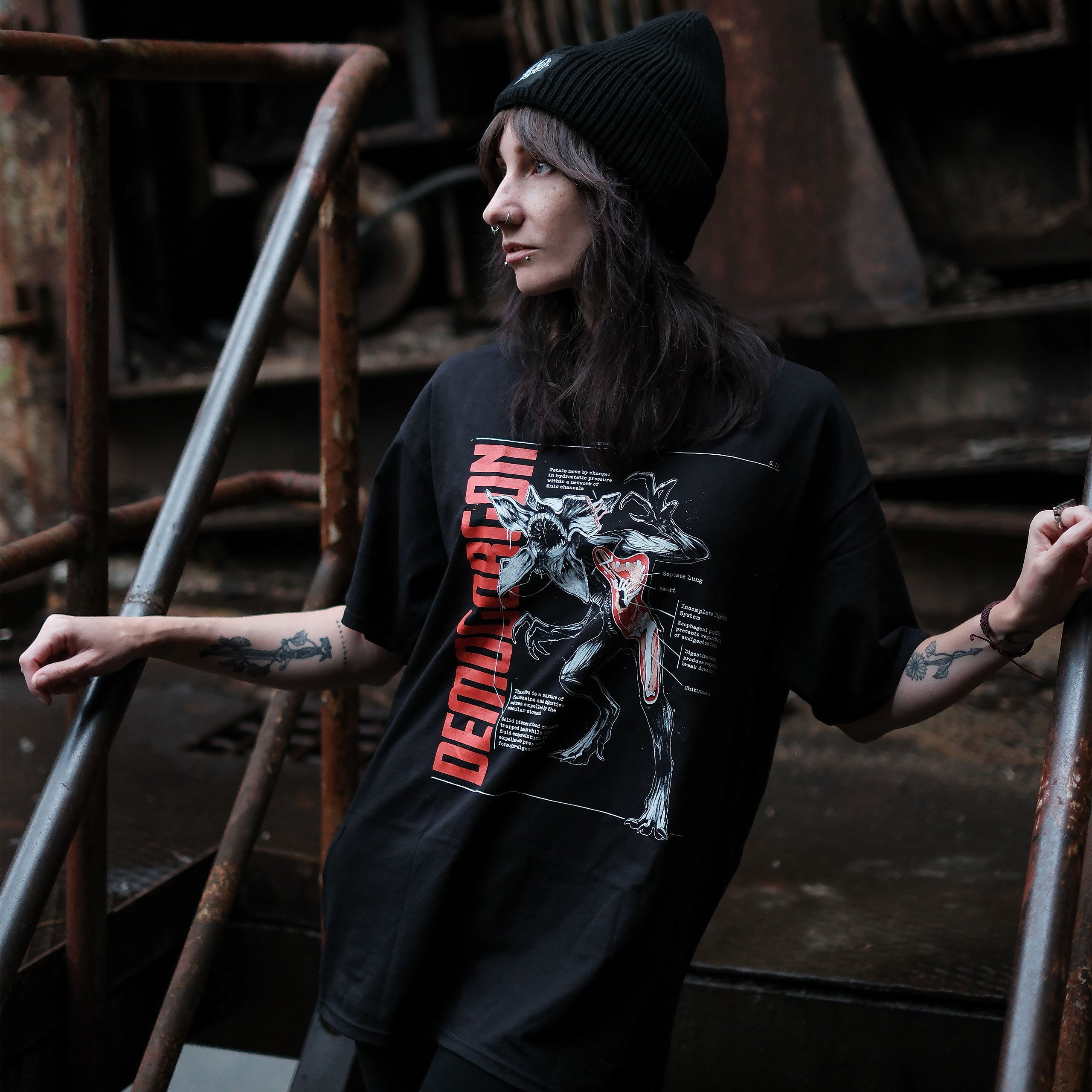 Zdjęcie produktu Stranger Things - T-shirt Anatomia Demogorgona
