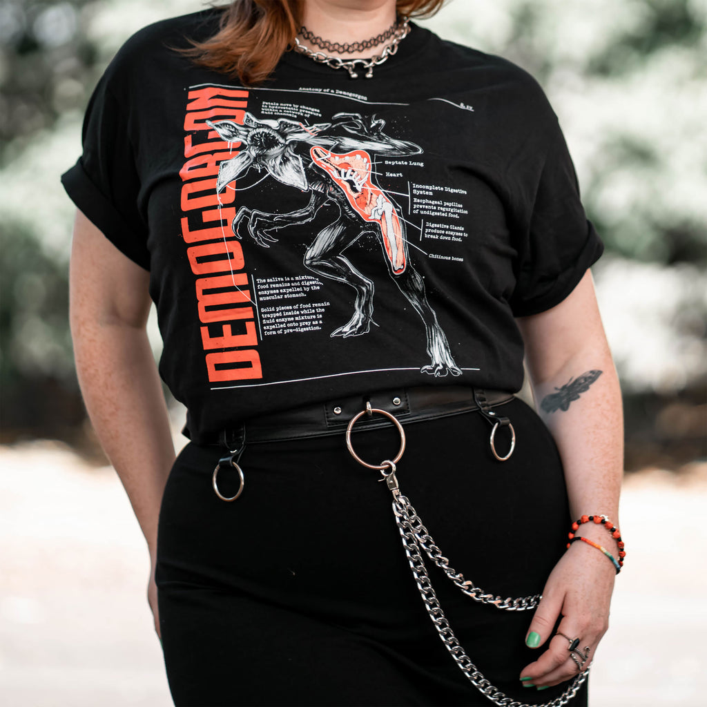 Zdjęcie produktu Stranger Things - T-shirt Anatomia Demogorgona