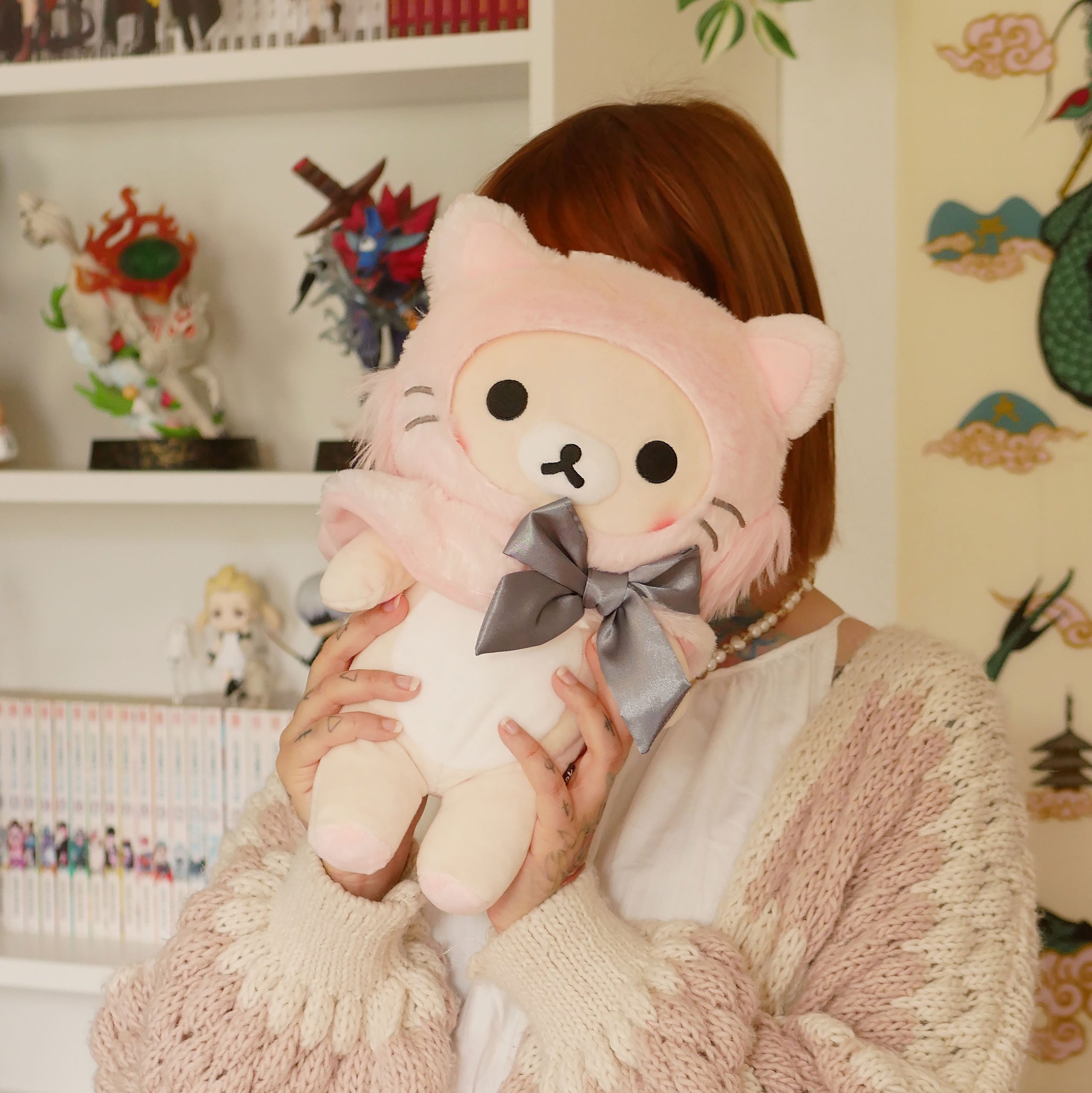 Zdjęcie produktu Rilakkuma - Pluszowa maskotka Korilakkuma Pink Cat