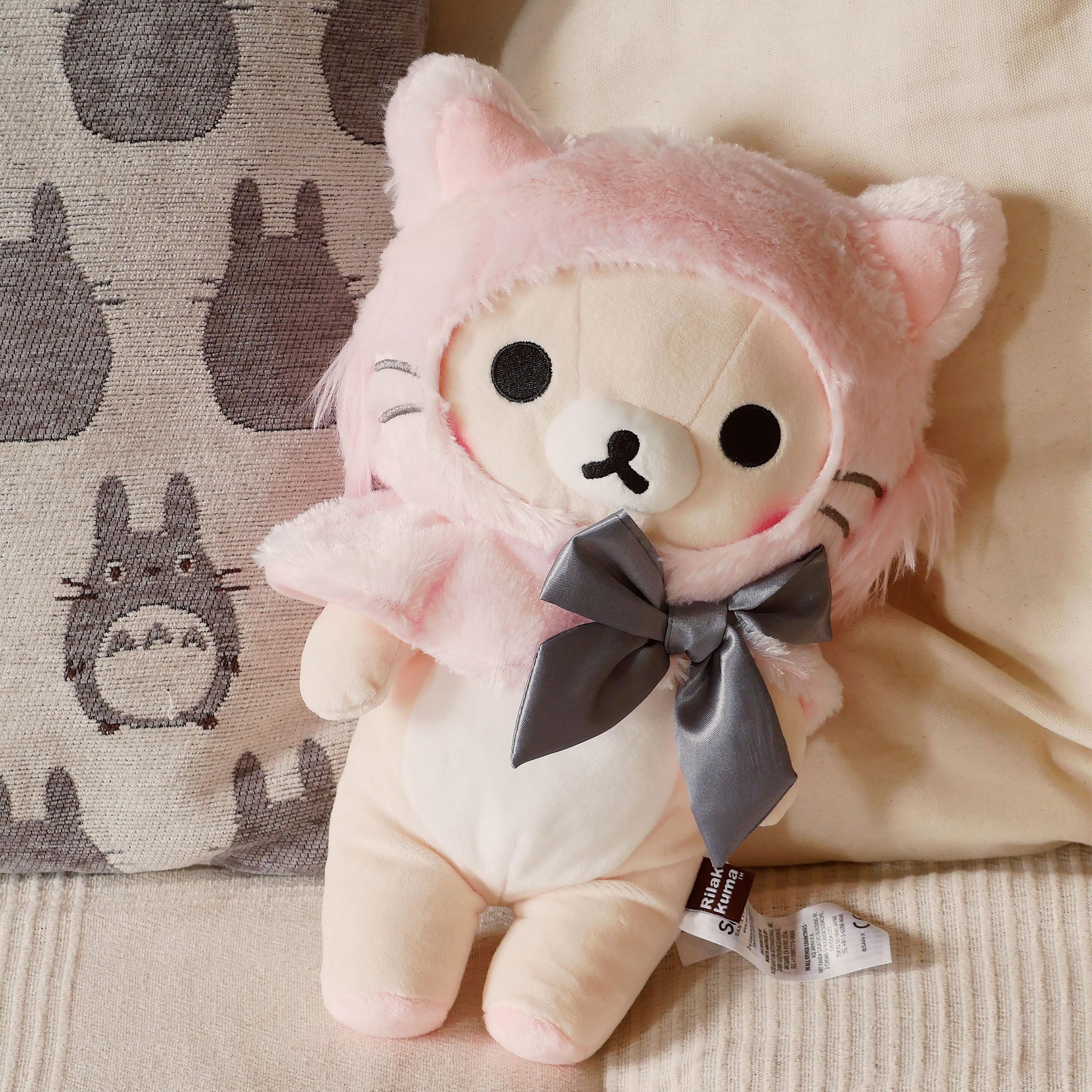 Zdjęcie produktu Rilakkuma - Pluszowa maskotka Korilakkuma Pink Cat
