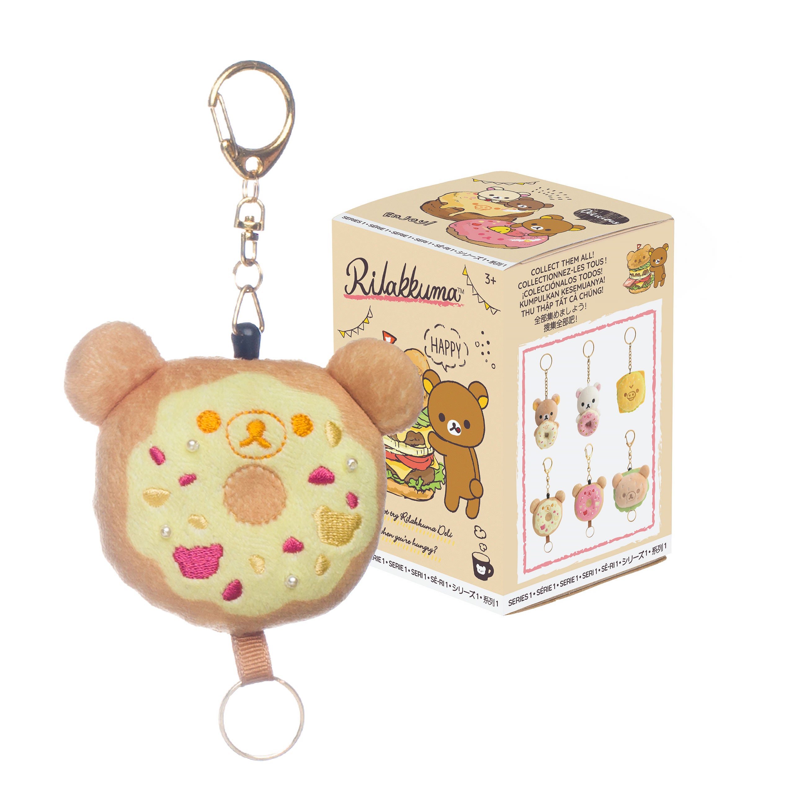 Zdjęcie produktu Rilakkuma - Tajemniczy pluszowy brelok Deli