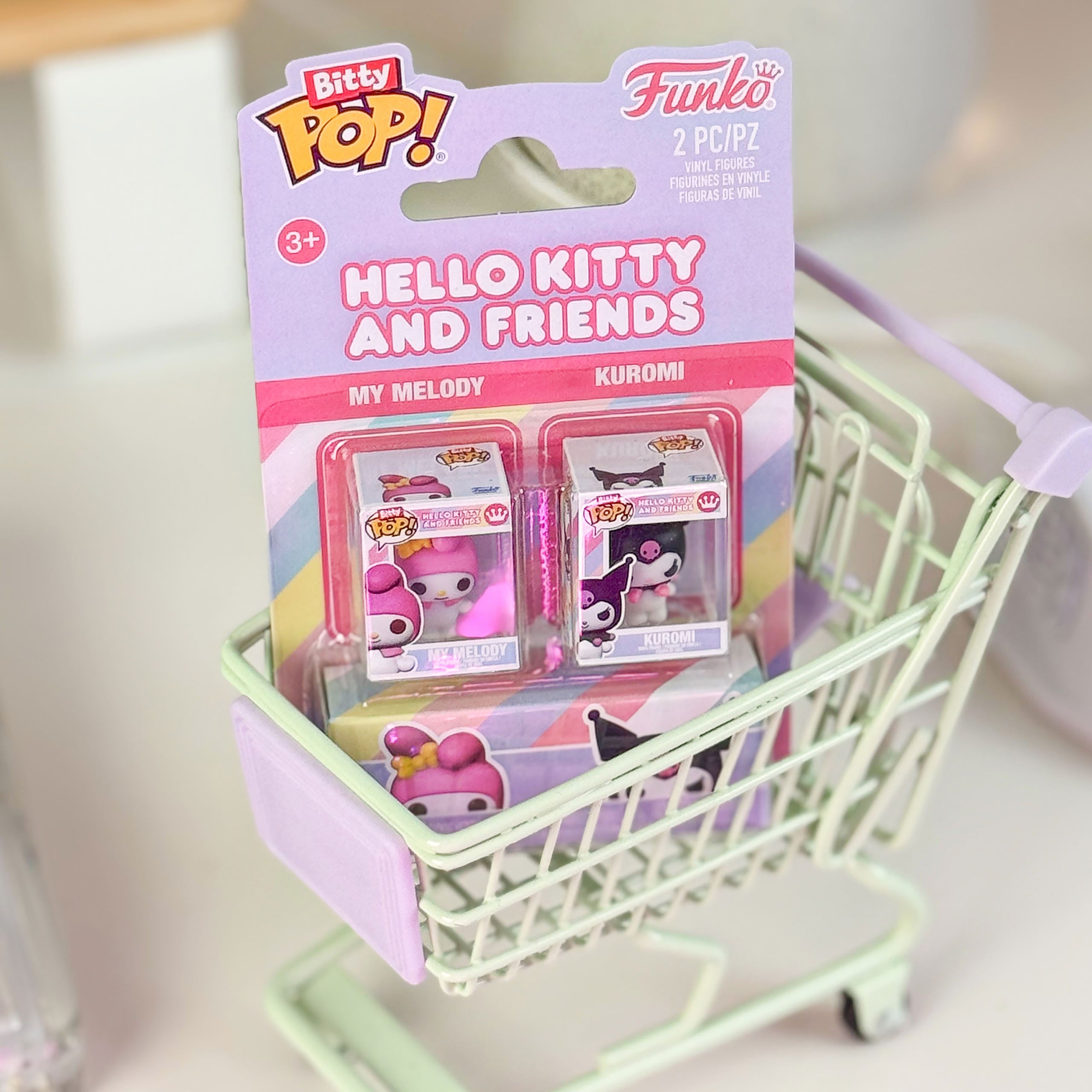 Zdjęcie produktu Sanrio - My Melody i Kuromi Funko Bitty Pop zestaw 2 figurek